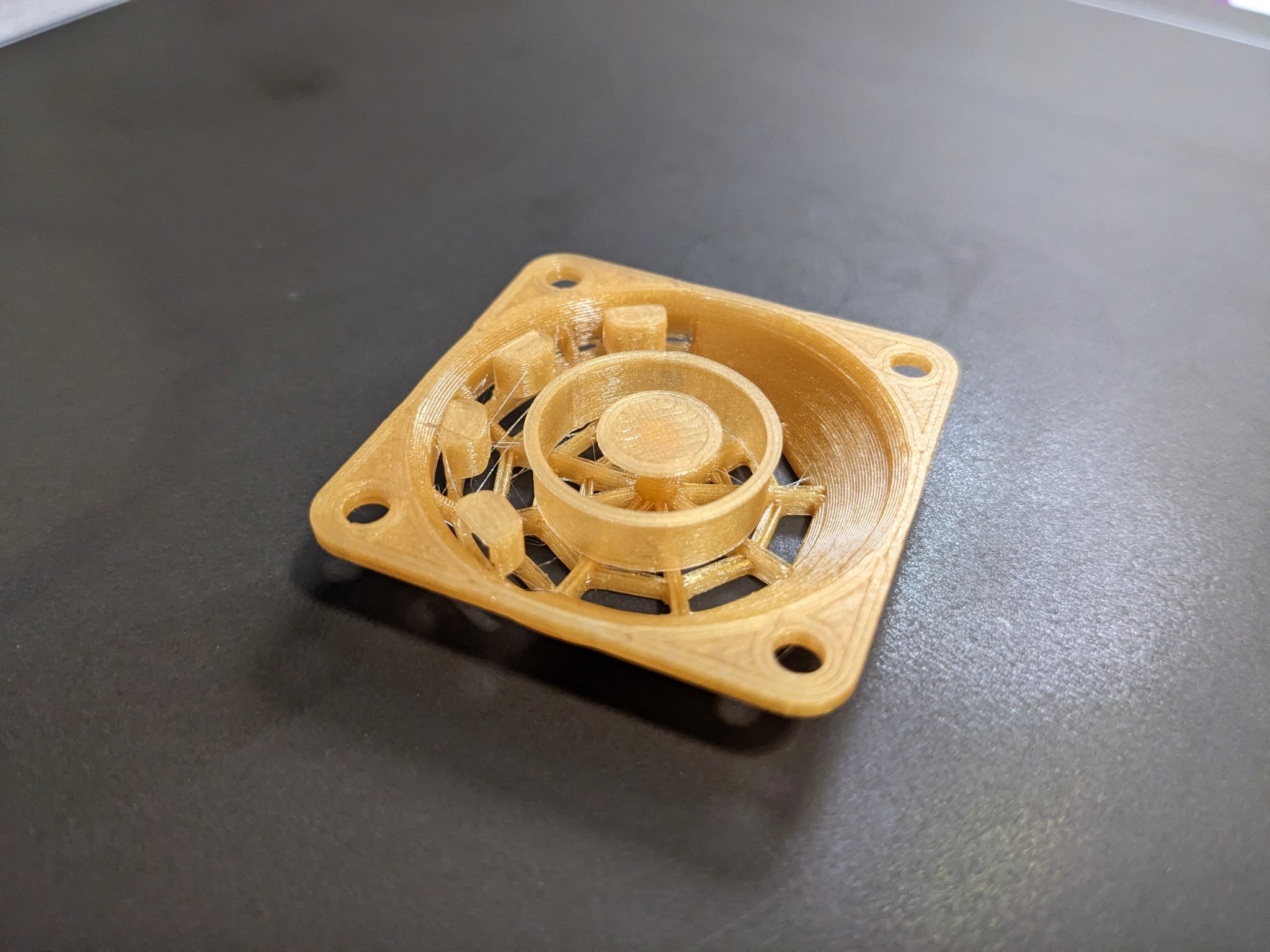 Tấm chắn gió quạt hotend Mk4 thiết kế thấp-profile