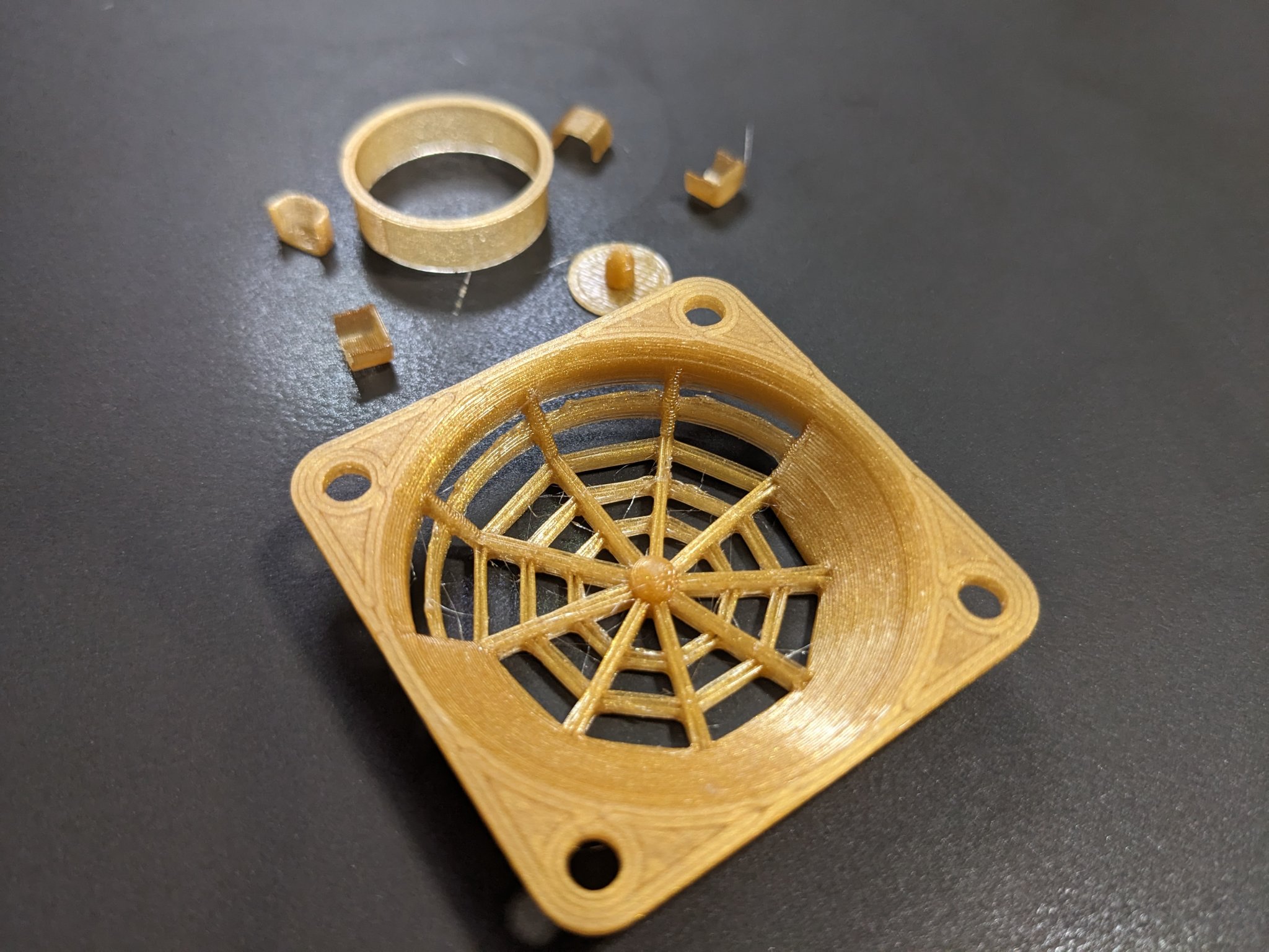 Tấm chắn gió quạt hotend Mk4 thiết kế thấp-profile