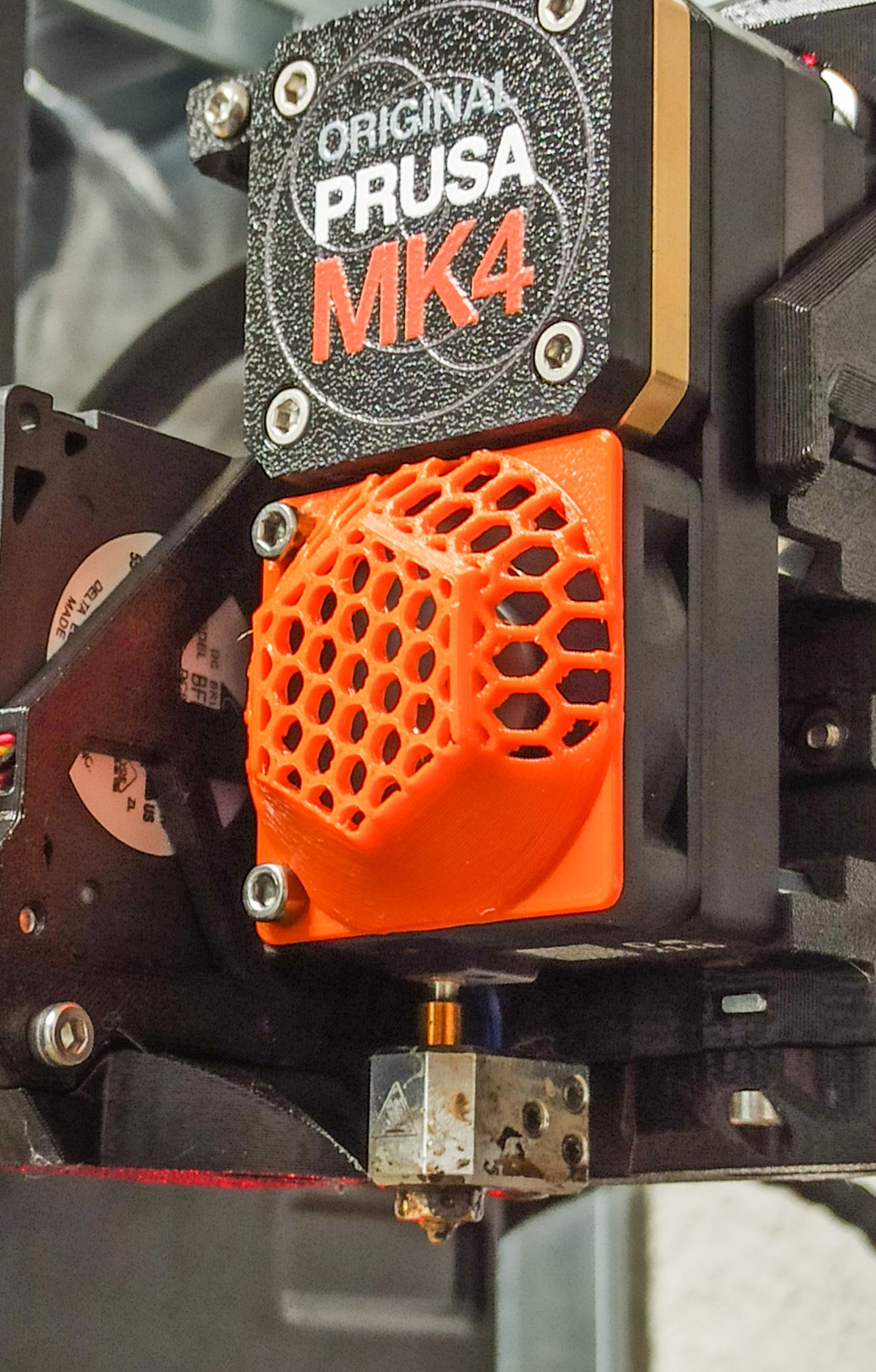 Bộ bảo vệ quạt và chống gió cho Prusa MK4