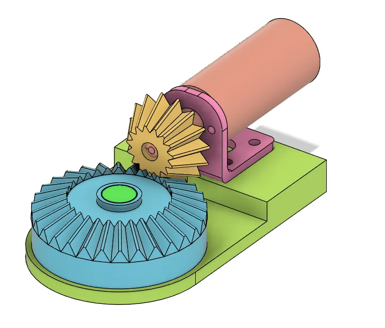 Máy kiểm tra bánh răng chóp với bánh răng tham số