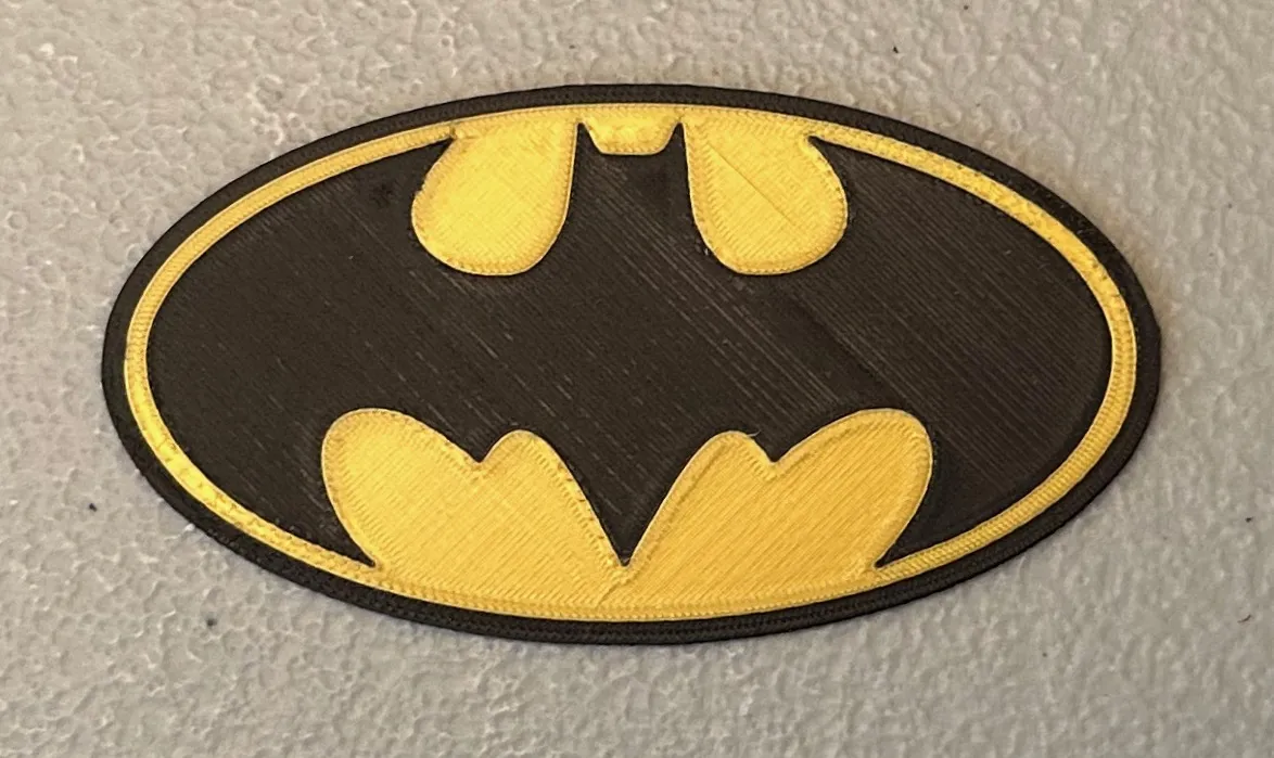 Nam châm biểu tượng Batman nhiều màu sắc