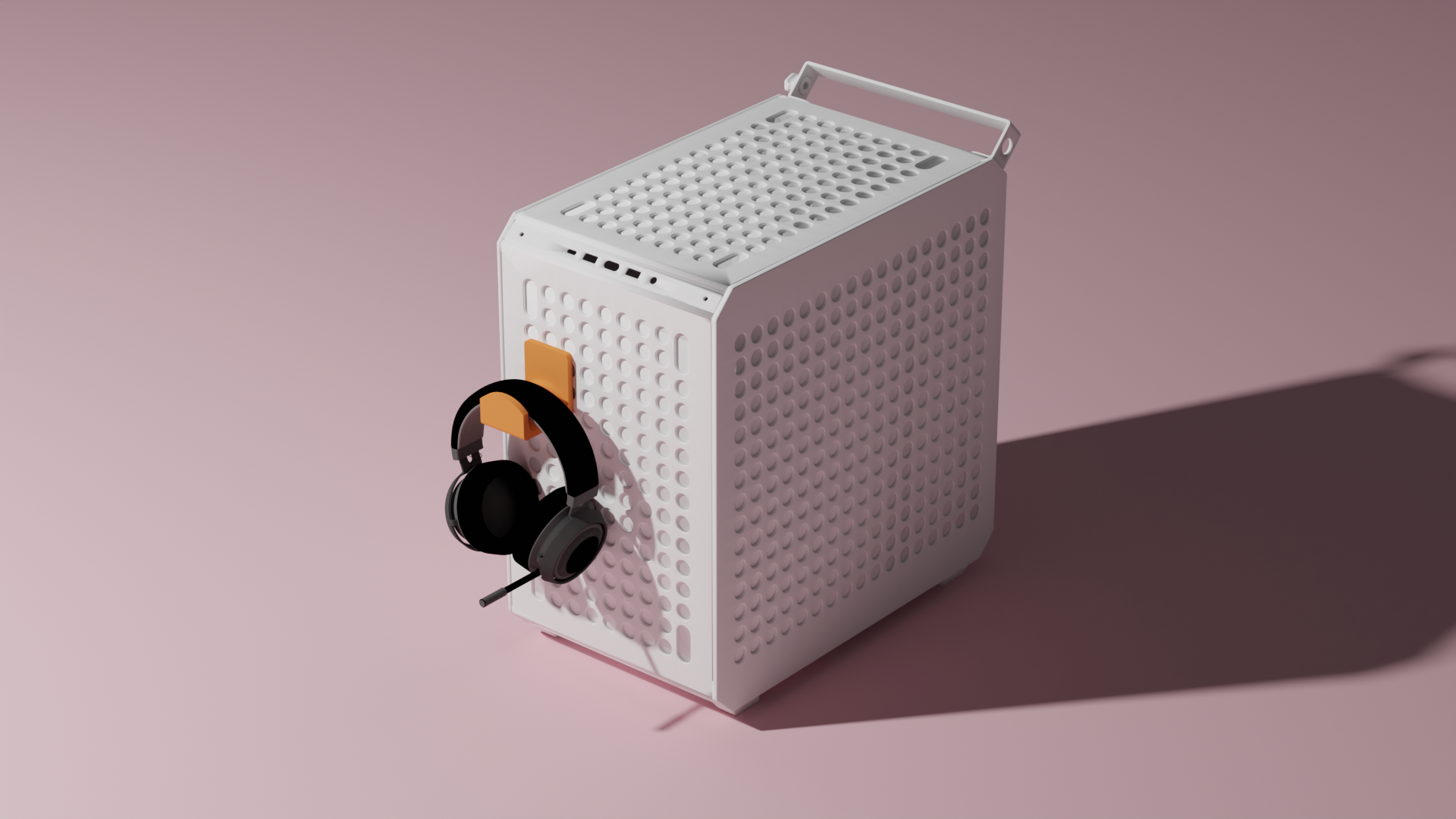 Giá đỡ tai nghe cho thùng máy Cooler Master QUBE 500