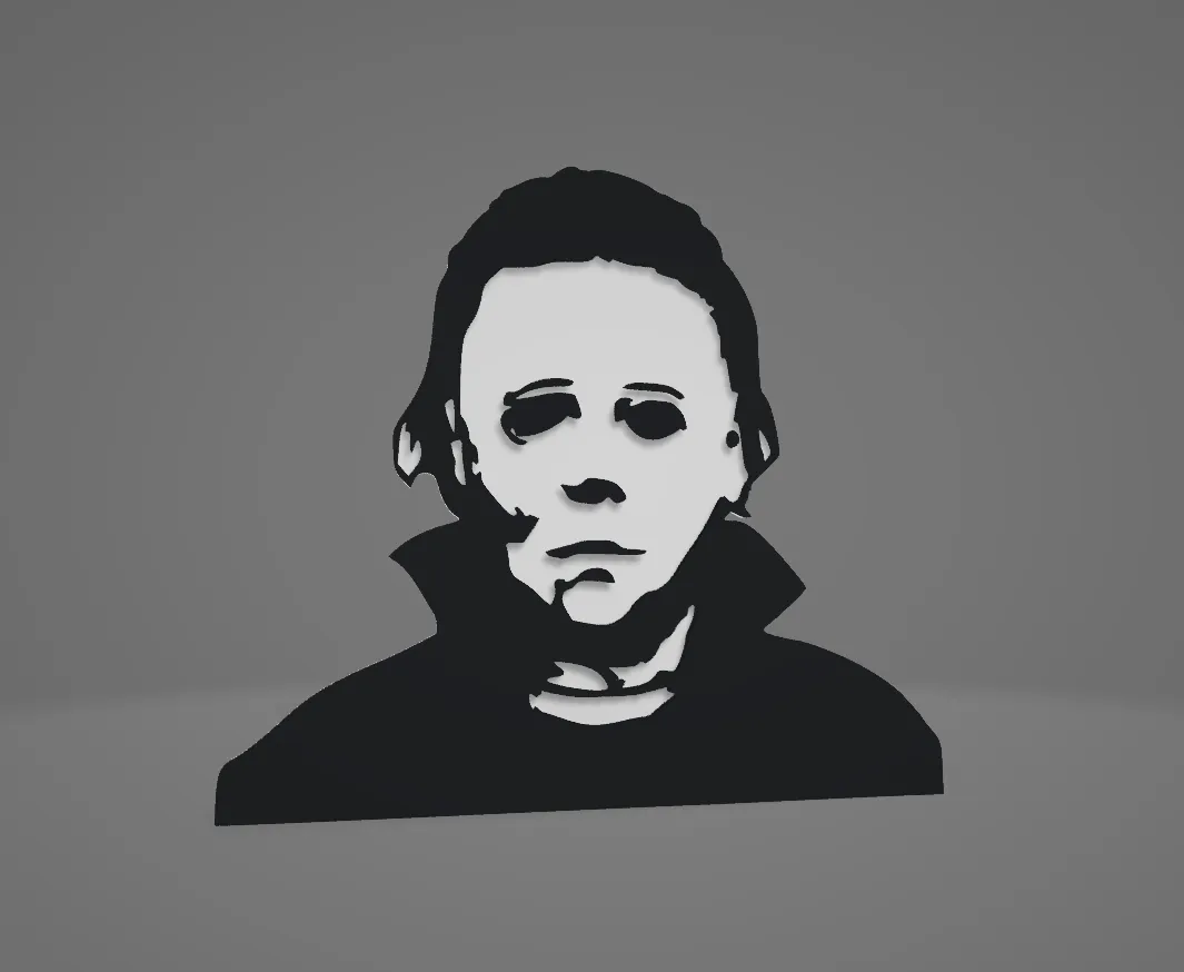 Trang trí cửa sổ Halloween Michael Myers