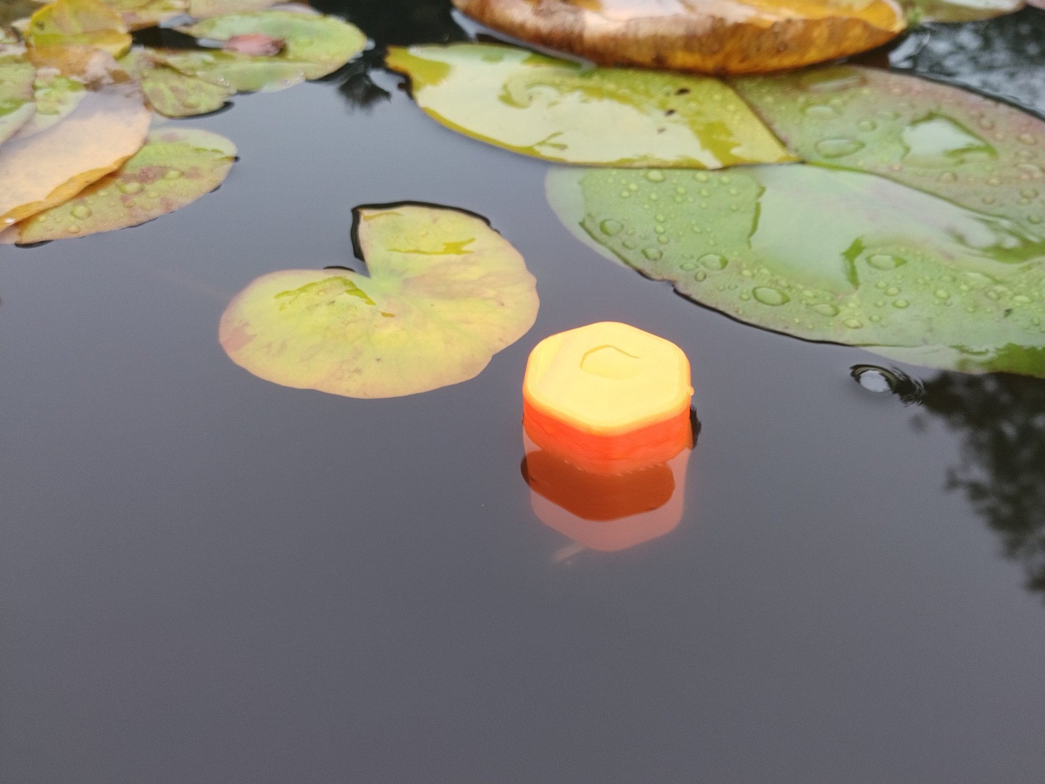 Khóa chìa nổi Hi-Viz từ nút chai sâm panh tái chế