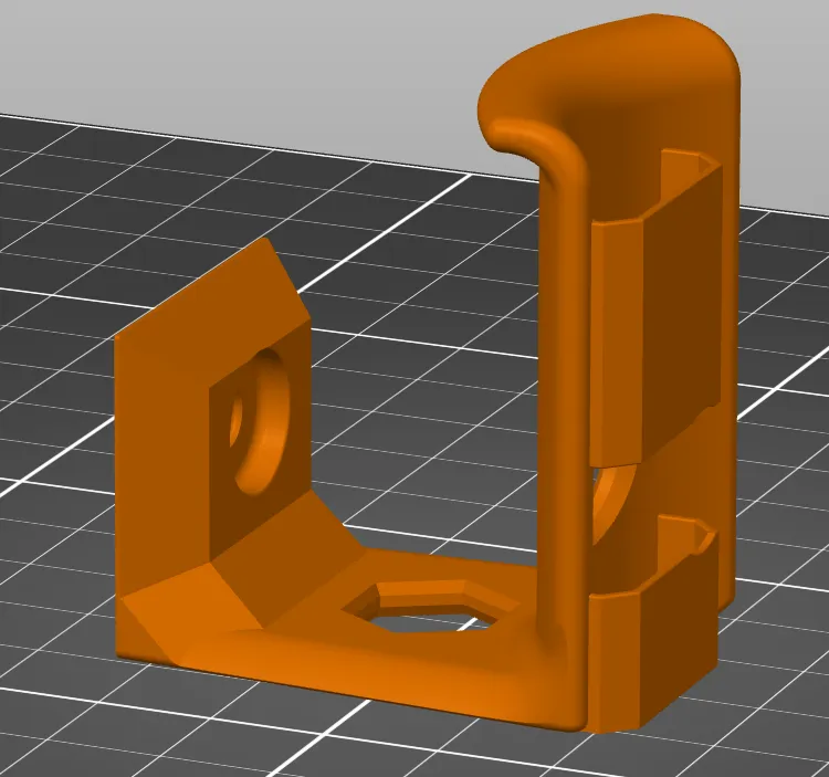 Giá đỡ tai nghe đơn giản để gắn dưới bàn làm việc