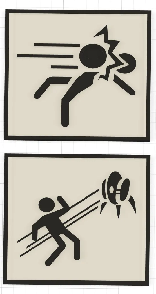 Biển chỉ dẫn phòng thử nghiệm Portal (8 biến thể)