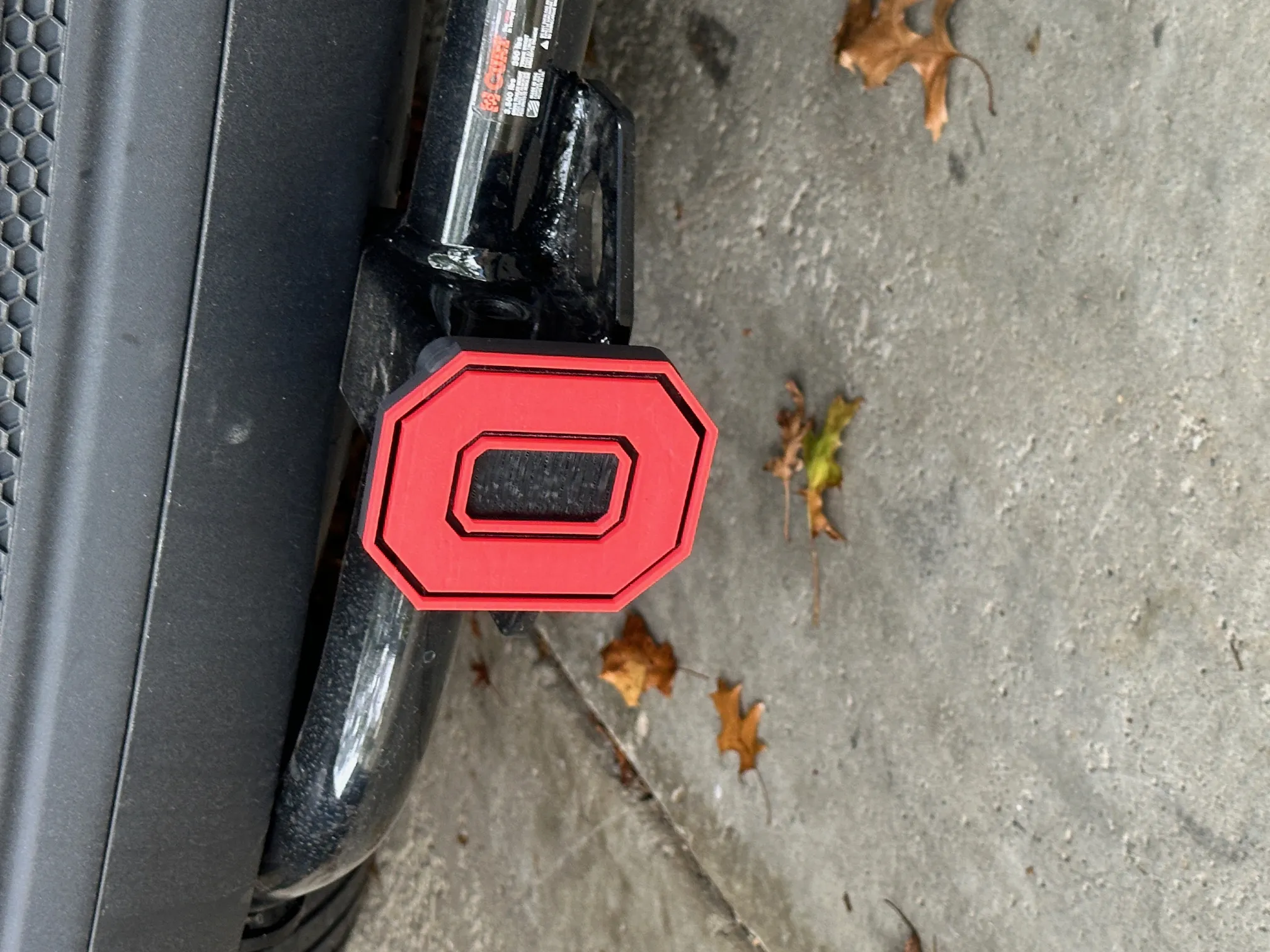 Nắp che móc kéo của Đại học Bang Ohio