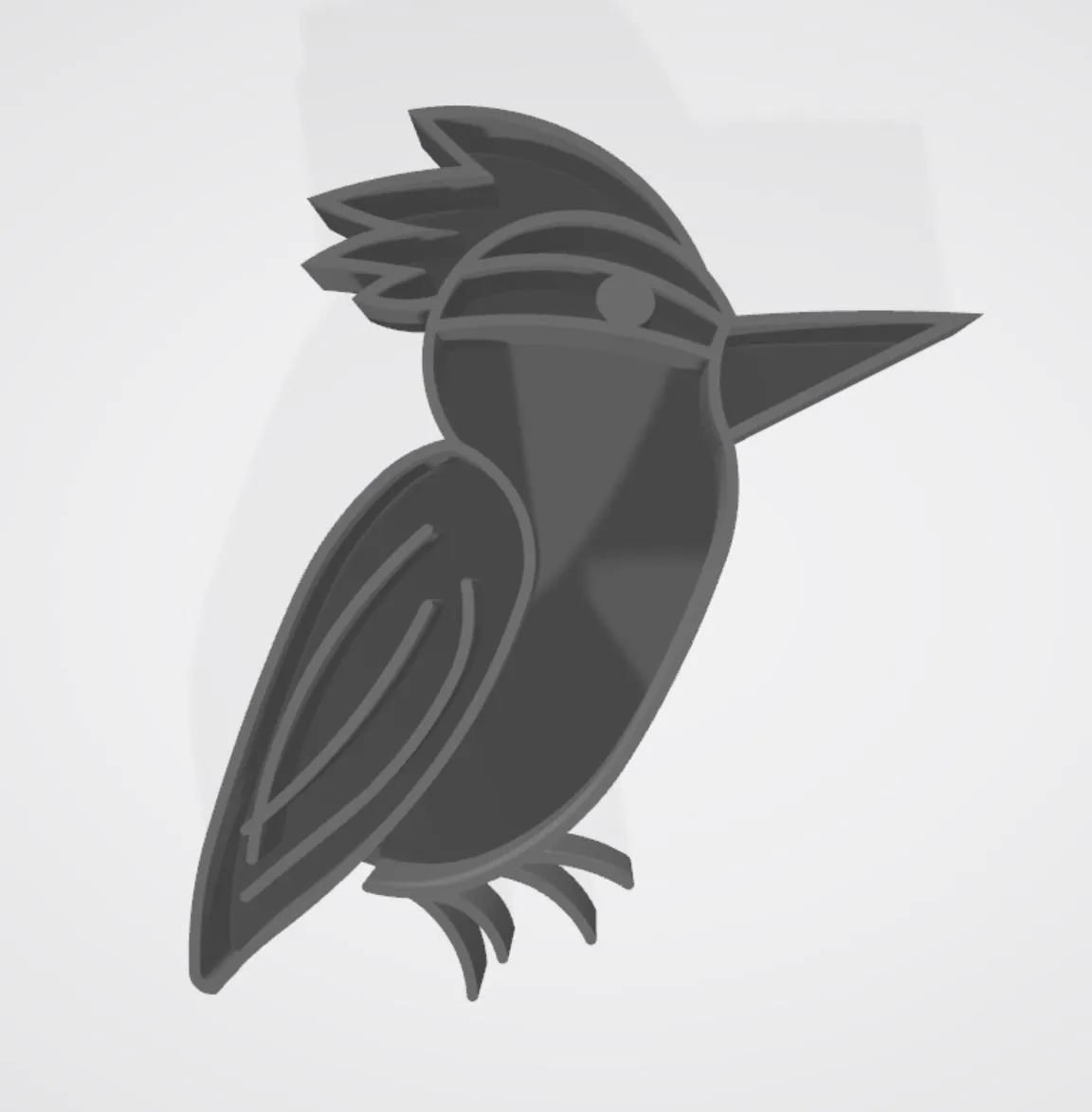 Mô hình cây với những chú chim đầy màu sắc