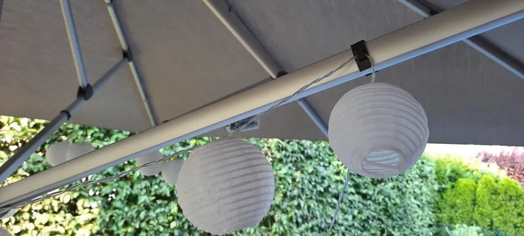 Kẹp đèn cho ô che nắng Glatz Fortello