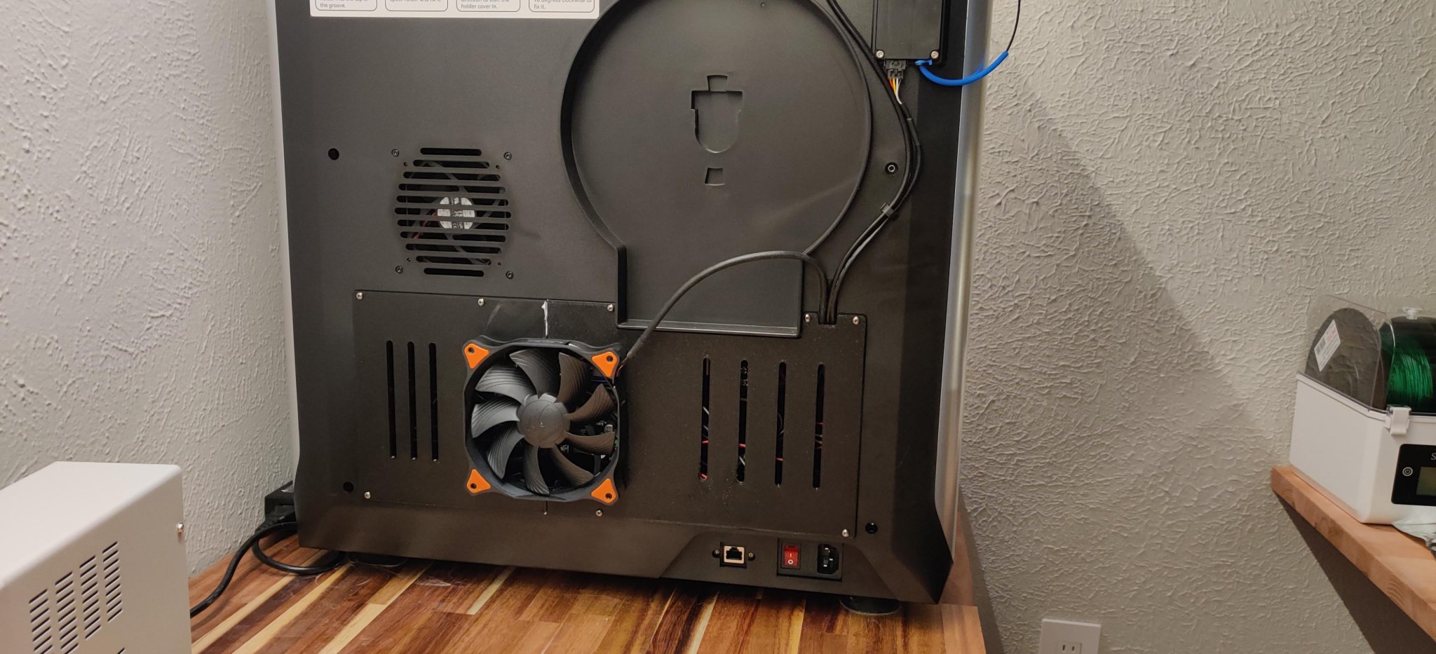 Nắp lưng quạt 120mm cho bo mạch Qidi Xmax3