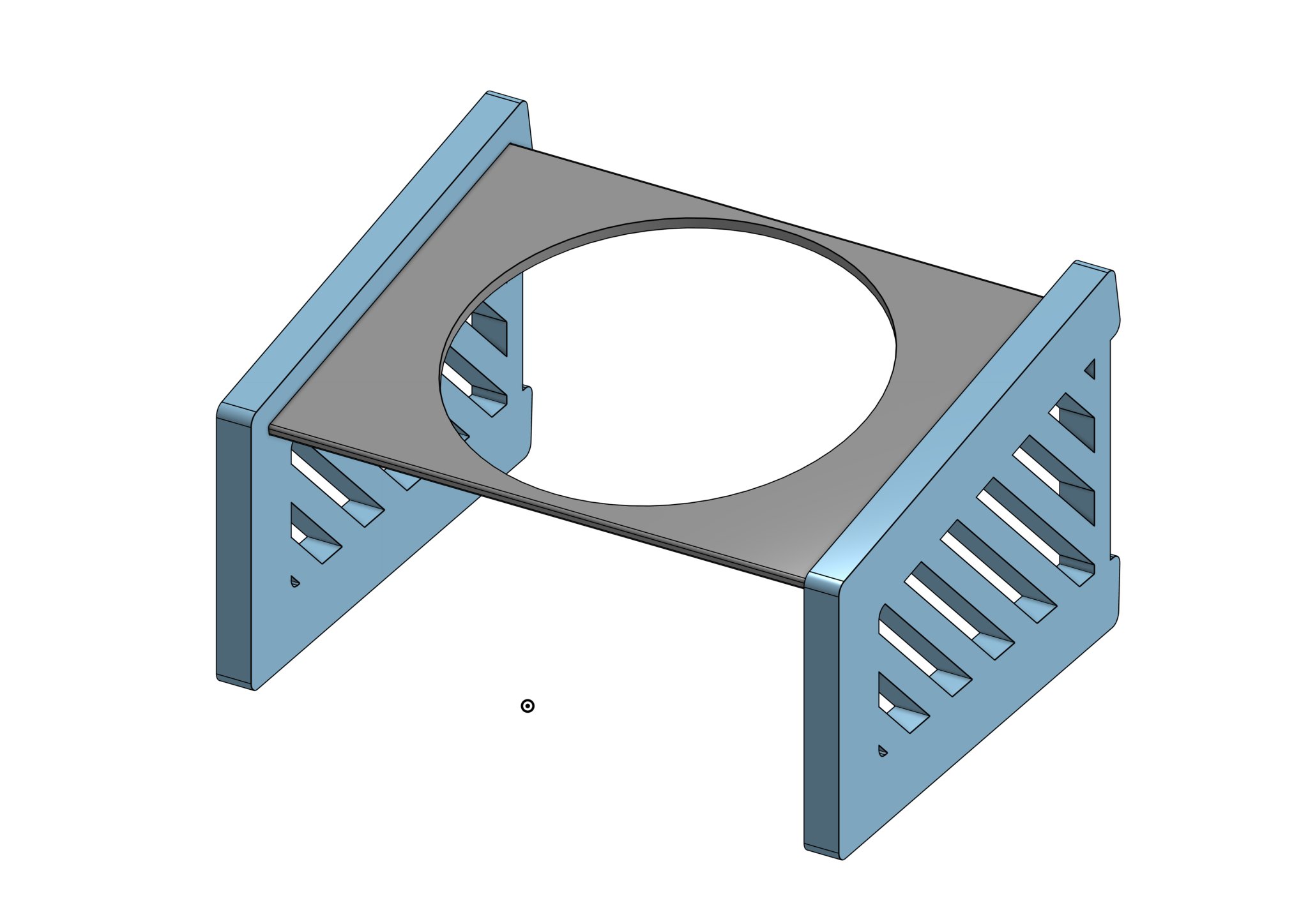 Giá đỡ bát thú cưng nghiêng 10 độ giúp giảm đầy hơi