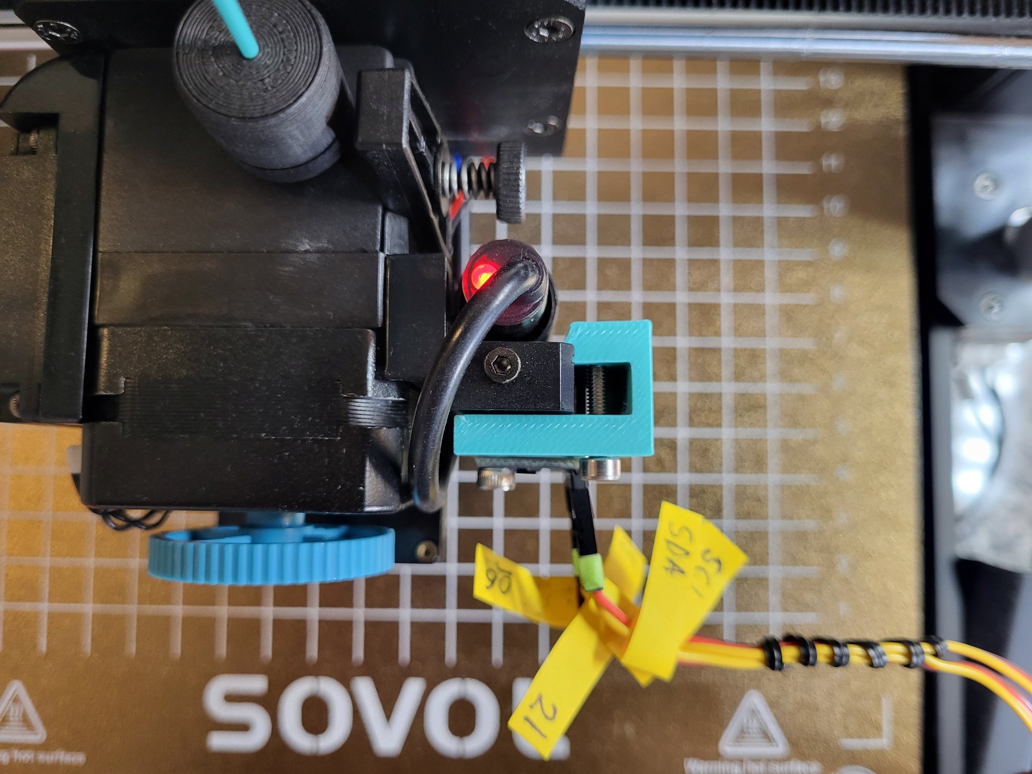 Giá đỡ ADXL345 cho đầu in và bàn in của Sovol SV06/Plus