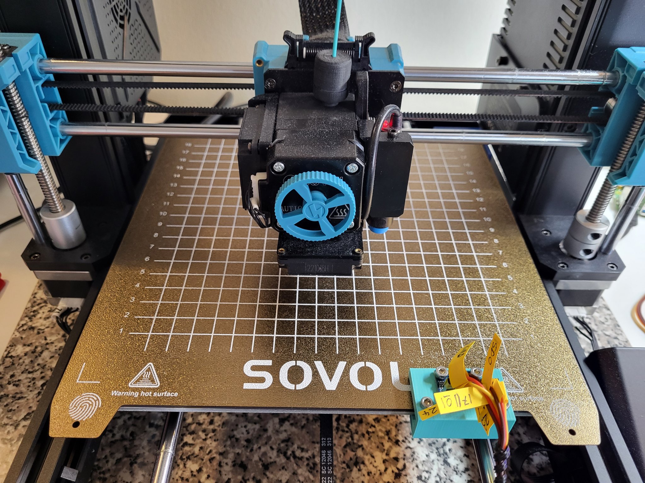 Giá đỡ ADXL345 cho đầu in và bàn in của Sovol SV06/Plus