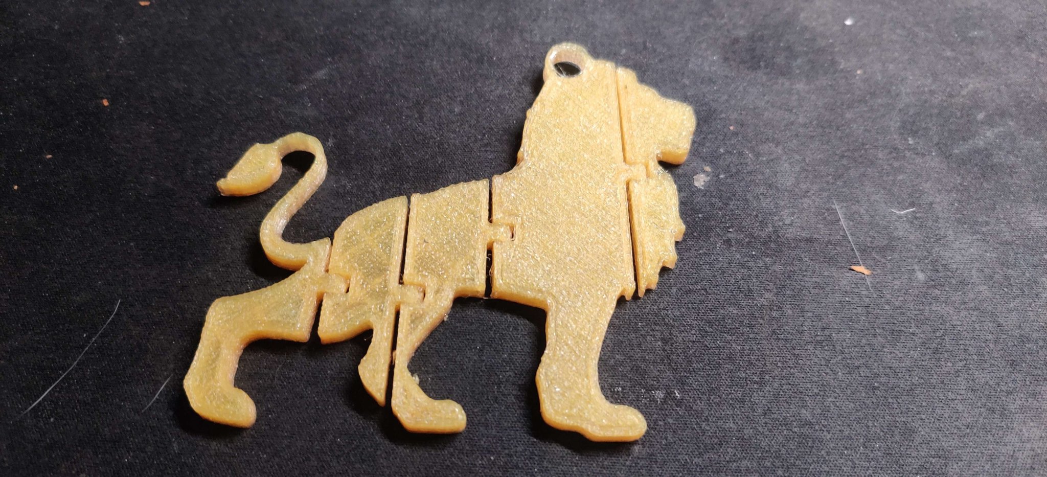 Sư tử linh hoạt - Mô hình nghệ thuật độc đáo