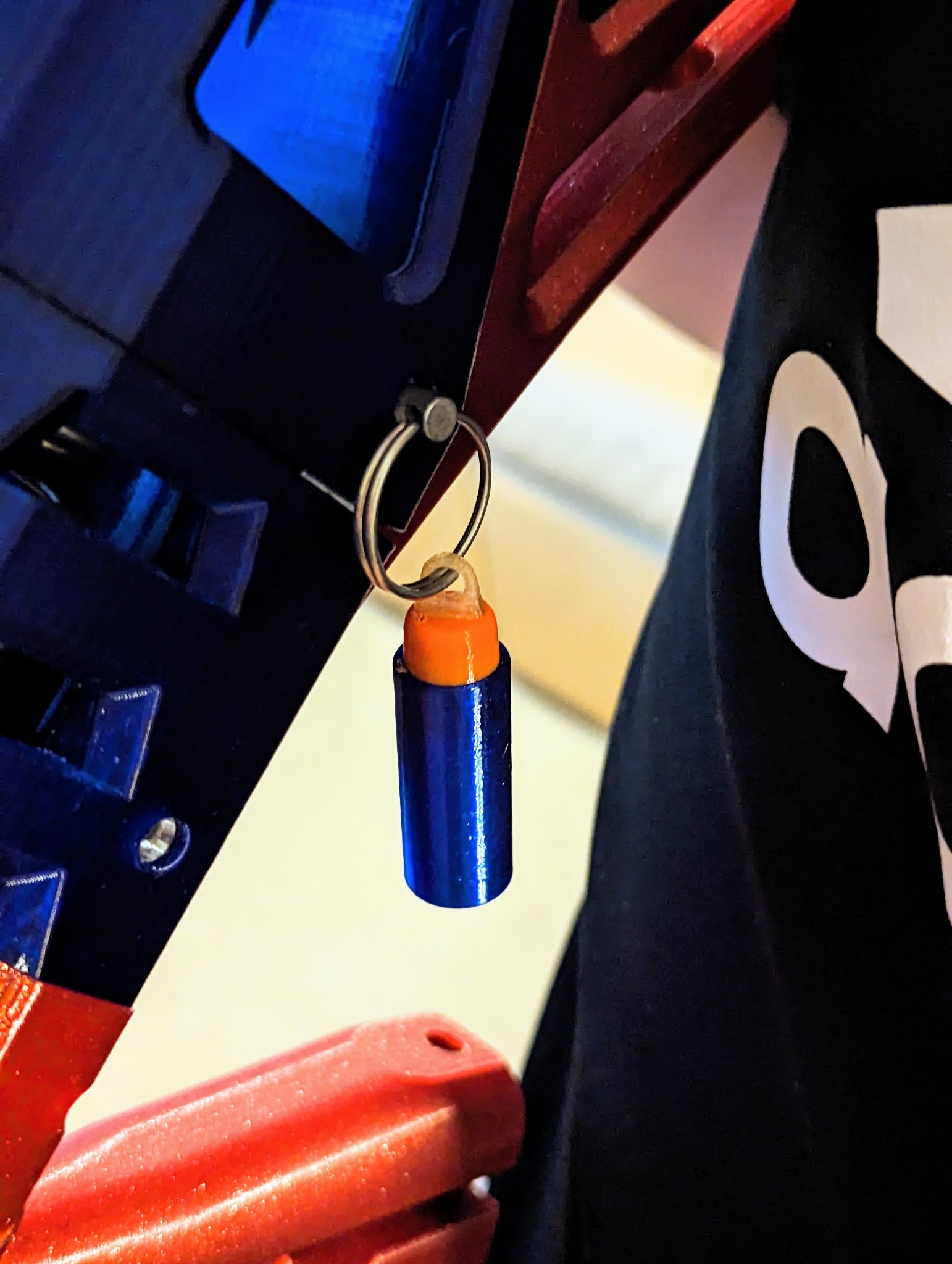 Chìa khóa hình đạn Nerf độc đáo và sáng tạo