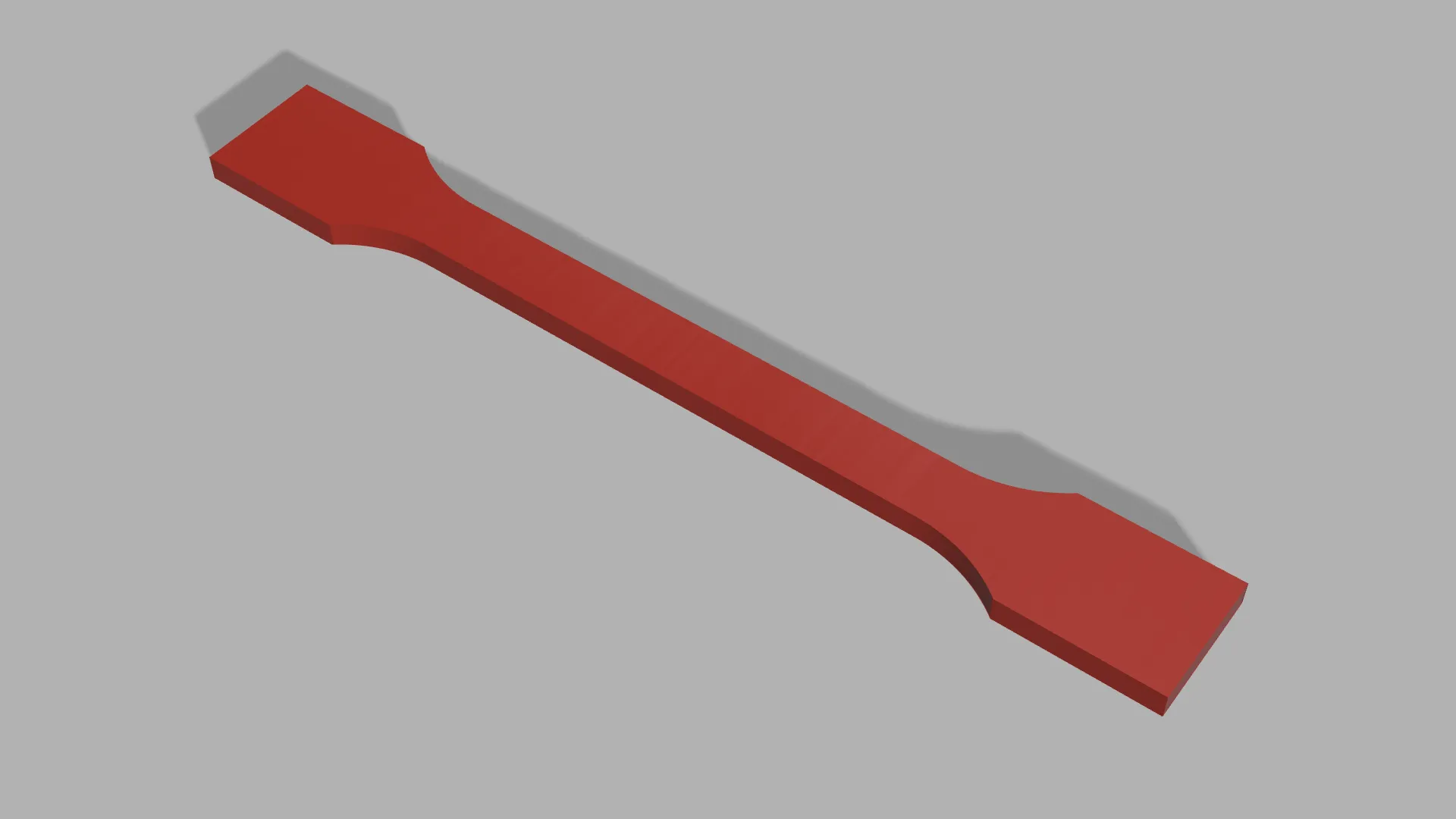 Mẫu thử độ bền kéo 1A theo tiêu chuẩn ISO 527-2