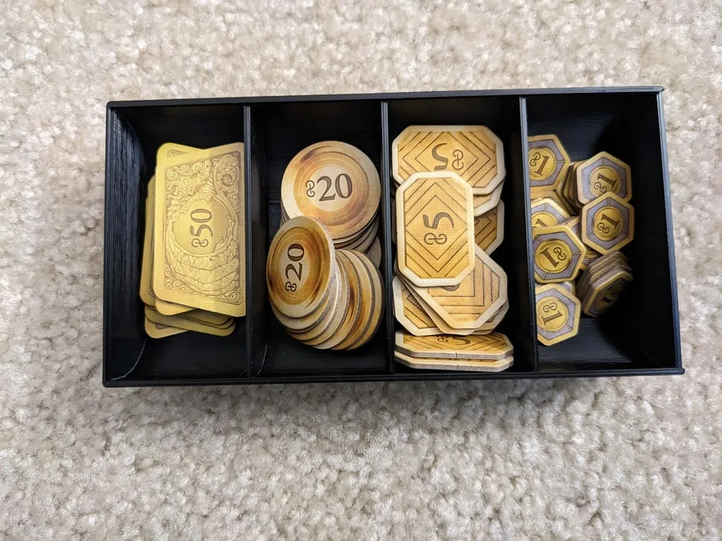 Khay đựng tài nguyên và tiền cho trò chơi Almanac