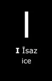 Mặt dây chuyền Rune Viking hai mặt - Isaz