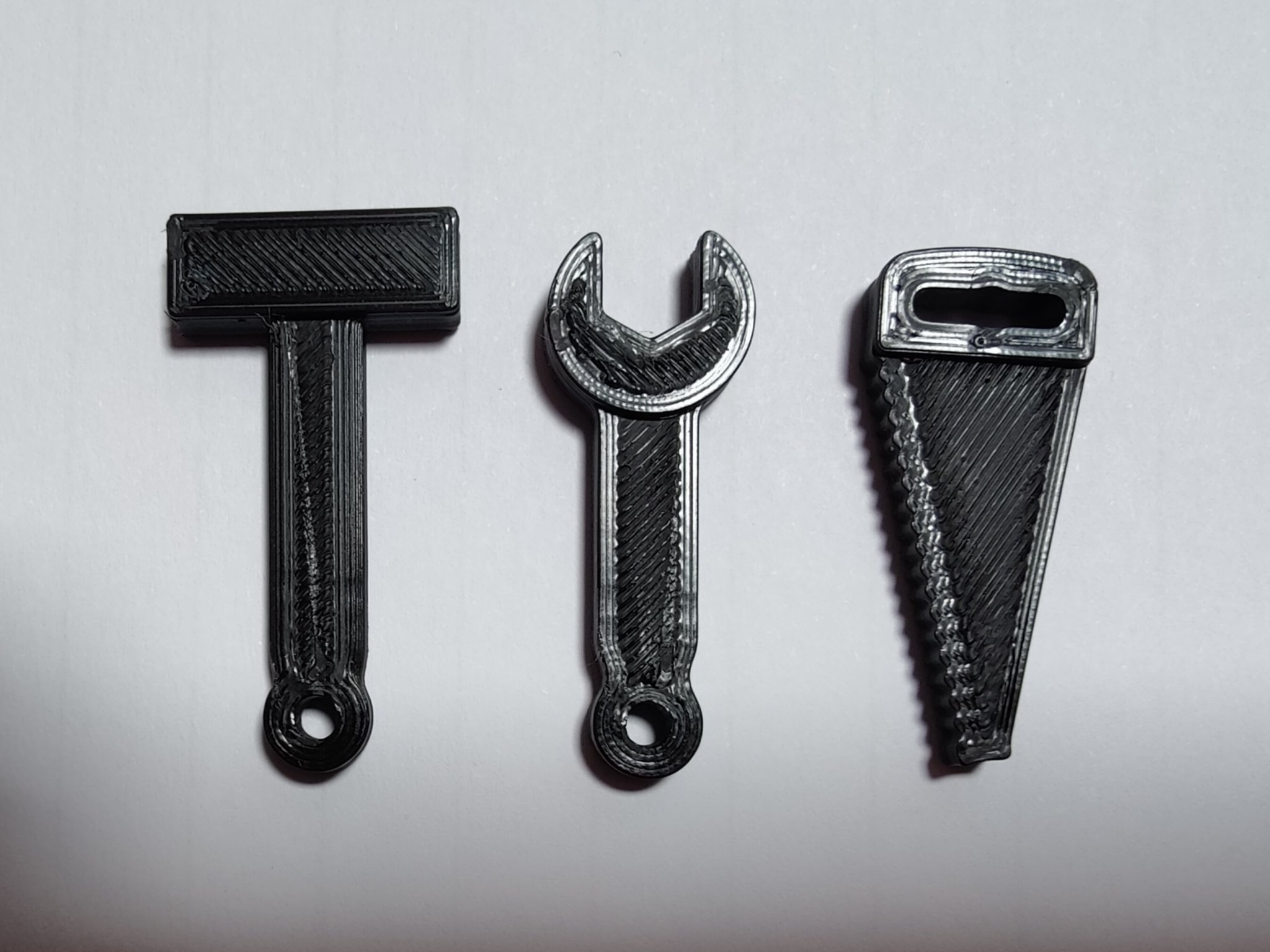 Công cụ trang trí cho móc khóa và kéo khóa