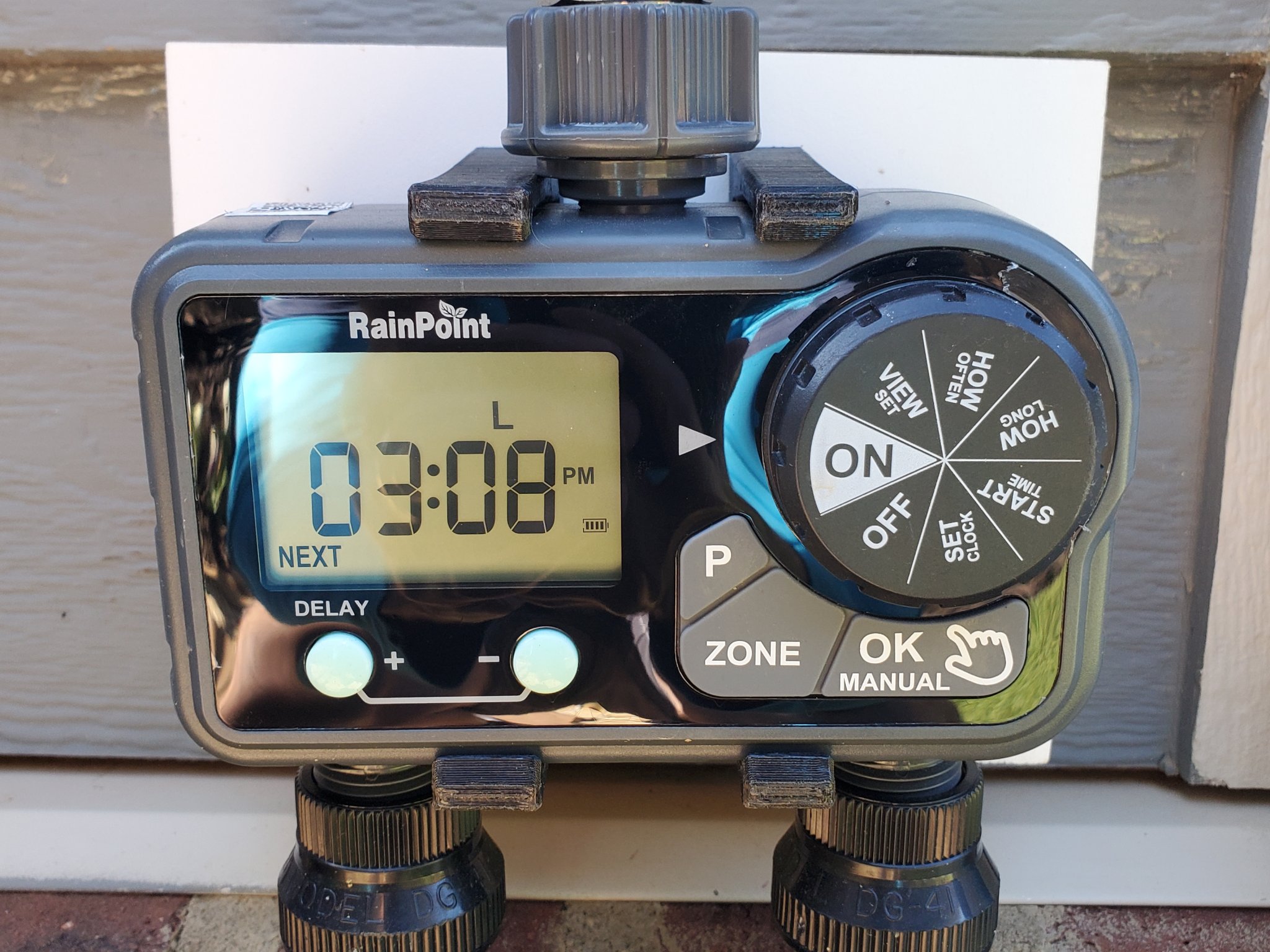 Giá đỡ lắp đặt cho bộ hẹn giờ RainPoint 201P 2-Zone