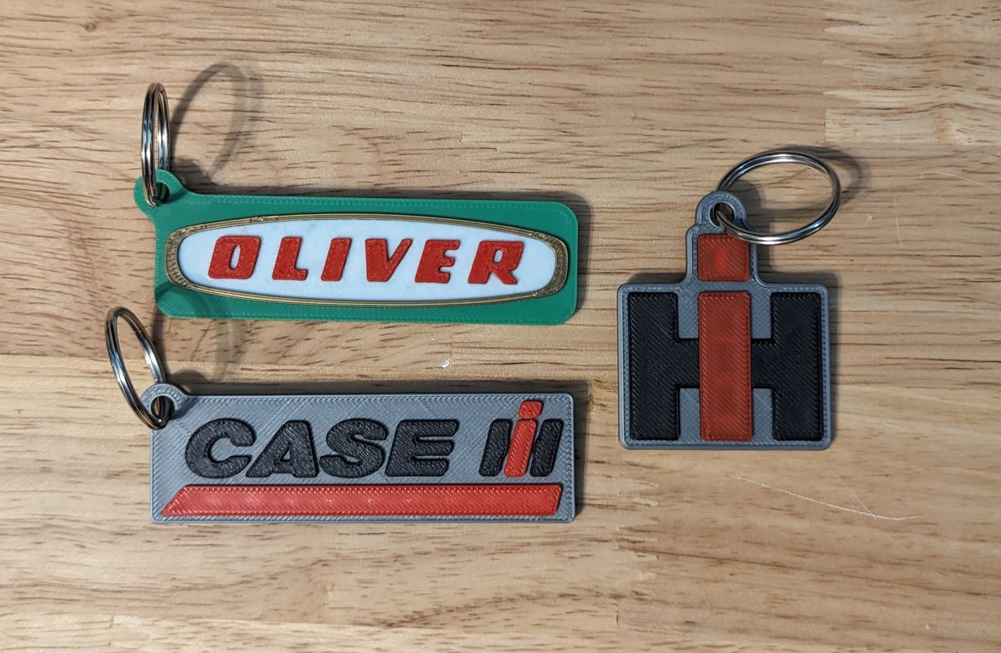 Thẻ chìa khóa máy kéo Oliver và Case IH