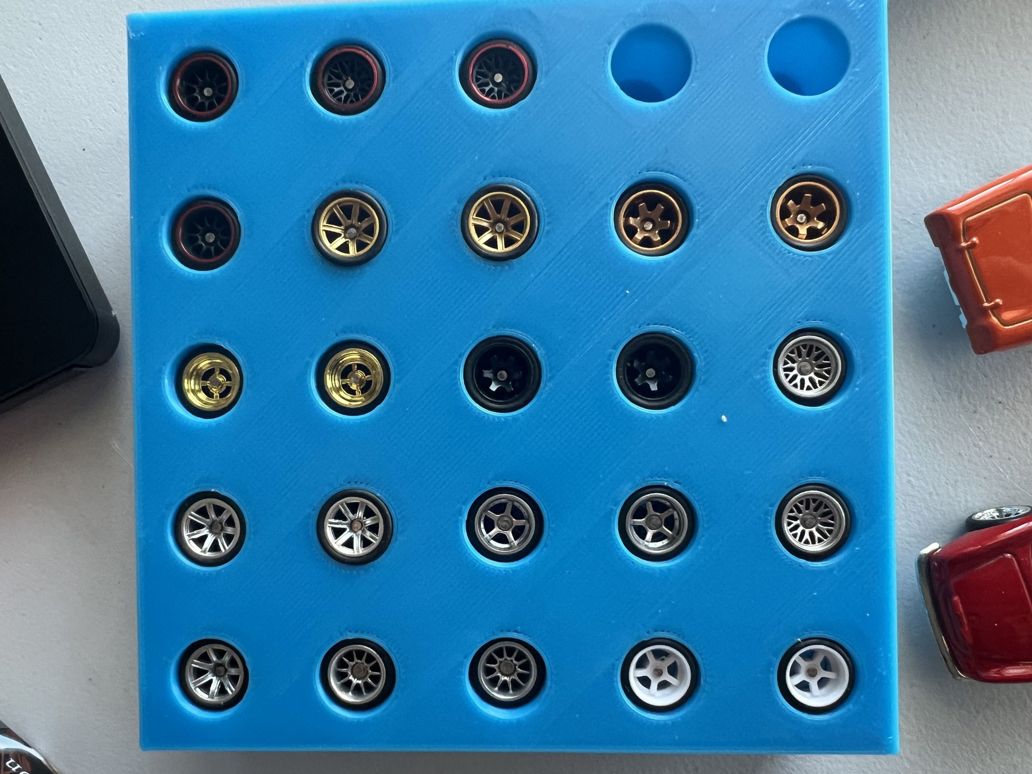 Giá đỡ bánh xe 11mm cho Hotwheels