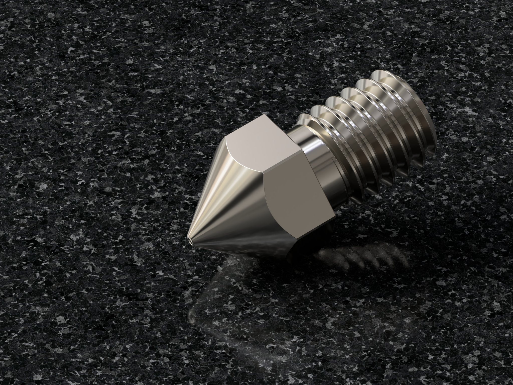 Vòi phun máy in 3D 0.4 mm chi tiết cao