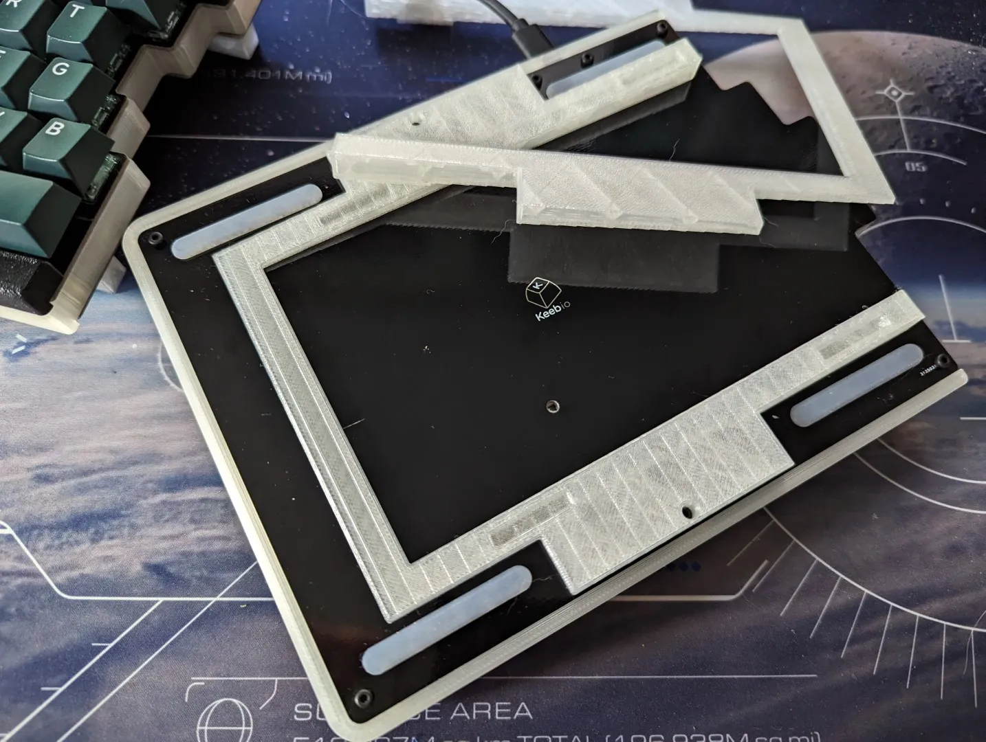 Bộ kit dựng lều cho bàn phím Sinc với góc 5°