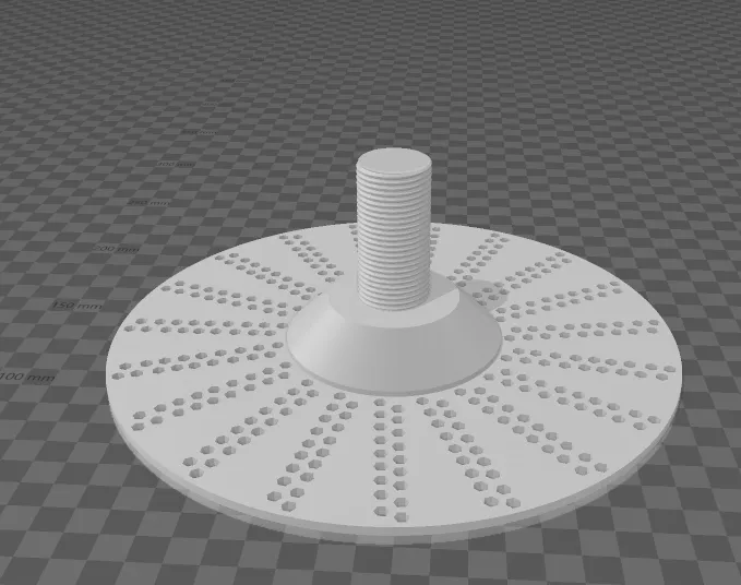 Bộ chuyển đổi cuộn 76mm có ren cho Bambu Lab AMS