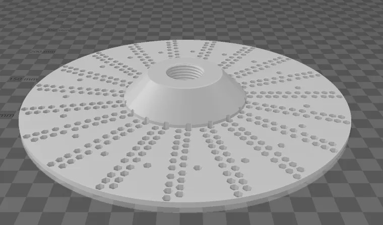 Bộ chuyển đổi cuộn 76mm có ren cho Bambu Lab AMS