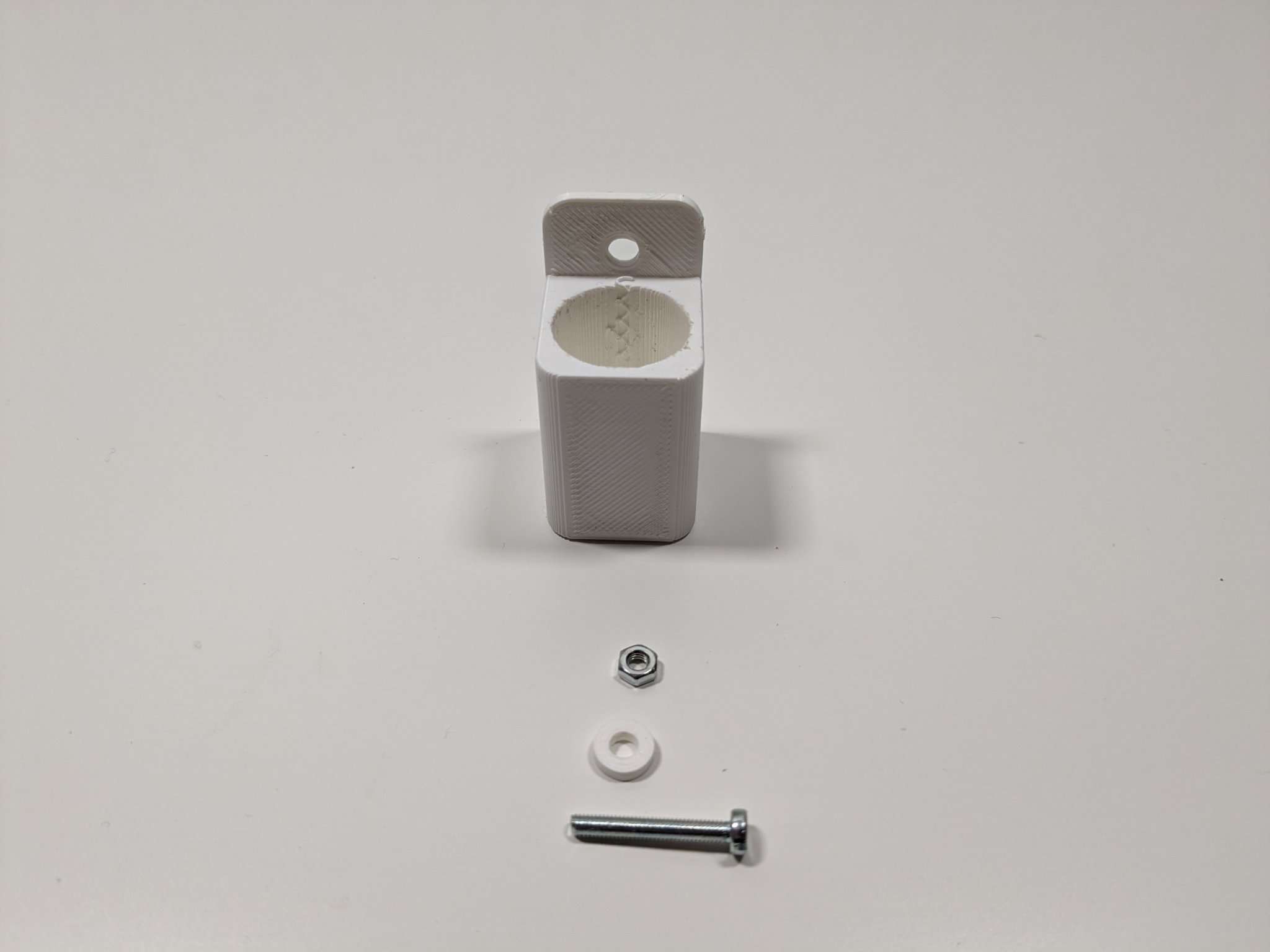 Giá đỡ bơm hút chân không gắn vít cho bảng Ikea Skadis