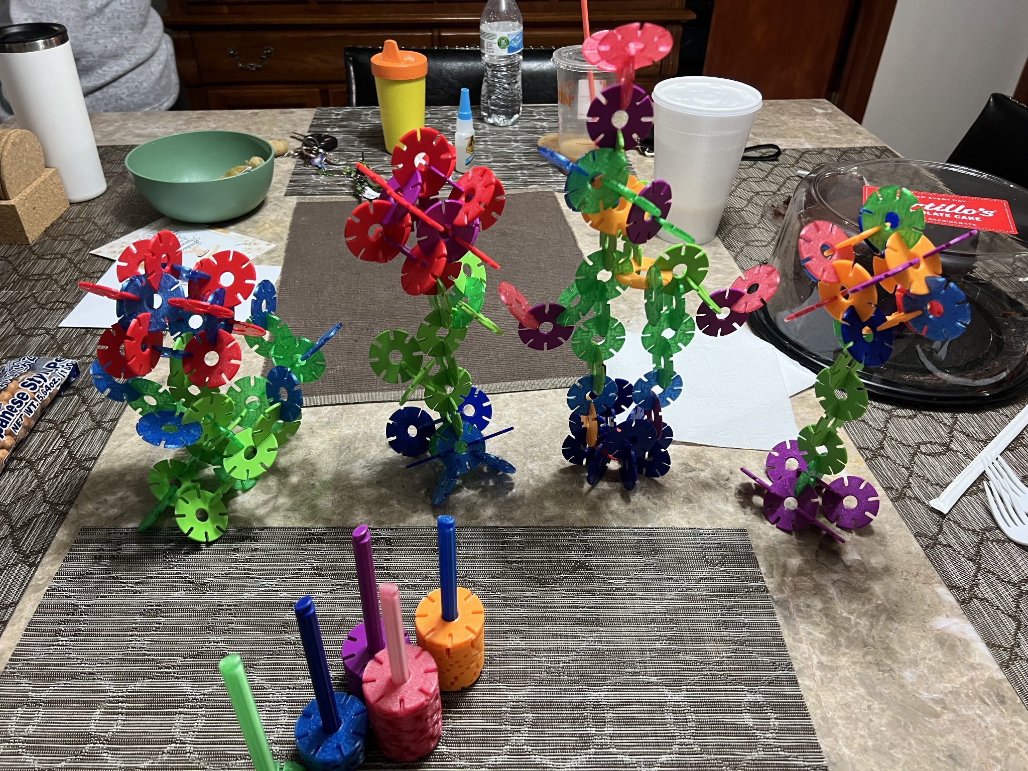 Mô hình đồ chơi đĩa tuyết hình bông tuyết tham số