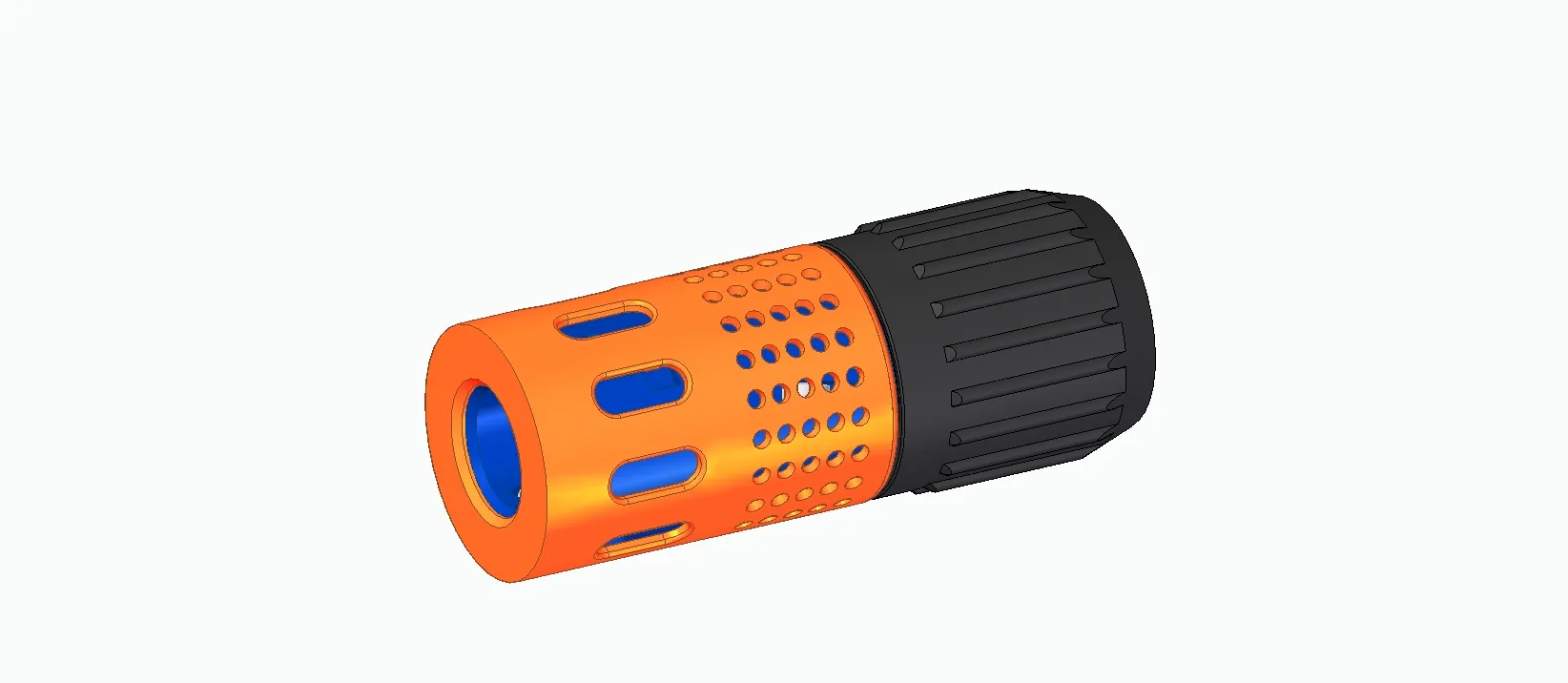 Nerf MooseSlug BCAR với thiết kế ngắn và 9 bạc đạn