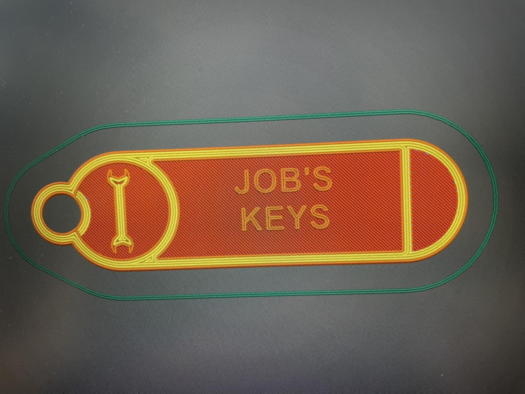 Móc khóa phân biệt chìa khóa công việc và chìa khóa cá nhân