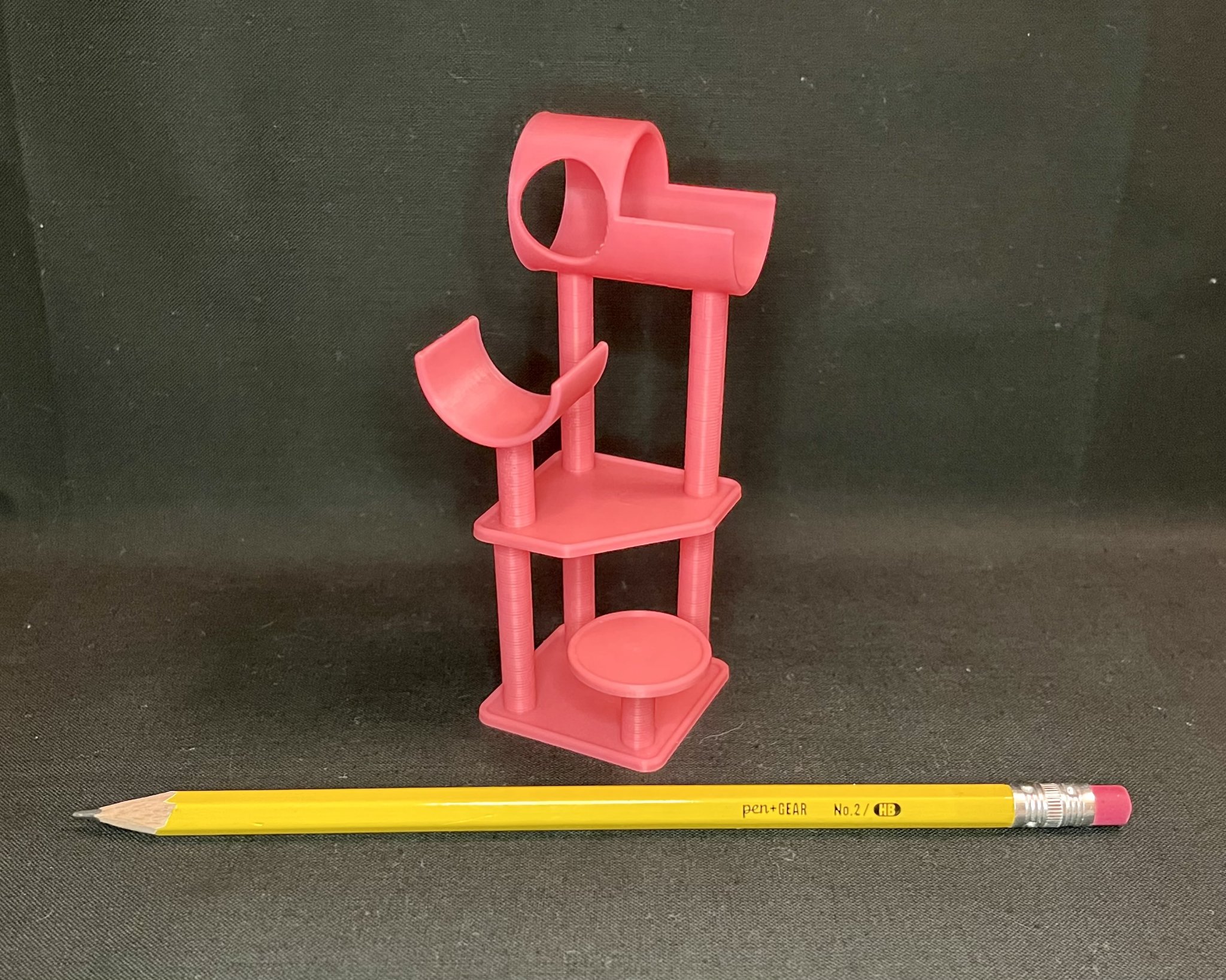 Cây mèo mô hình nhà búp bê tỷ lệ 1:12