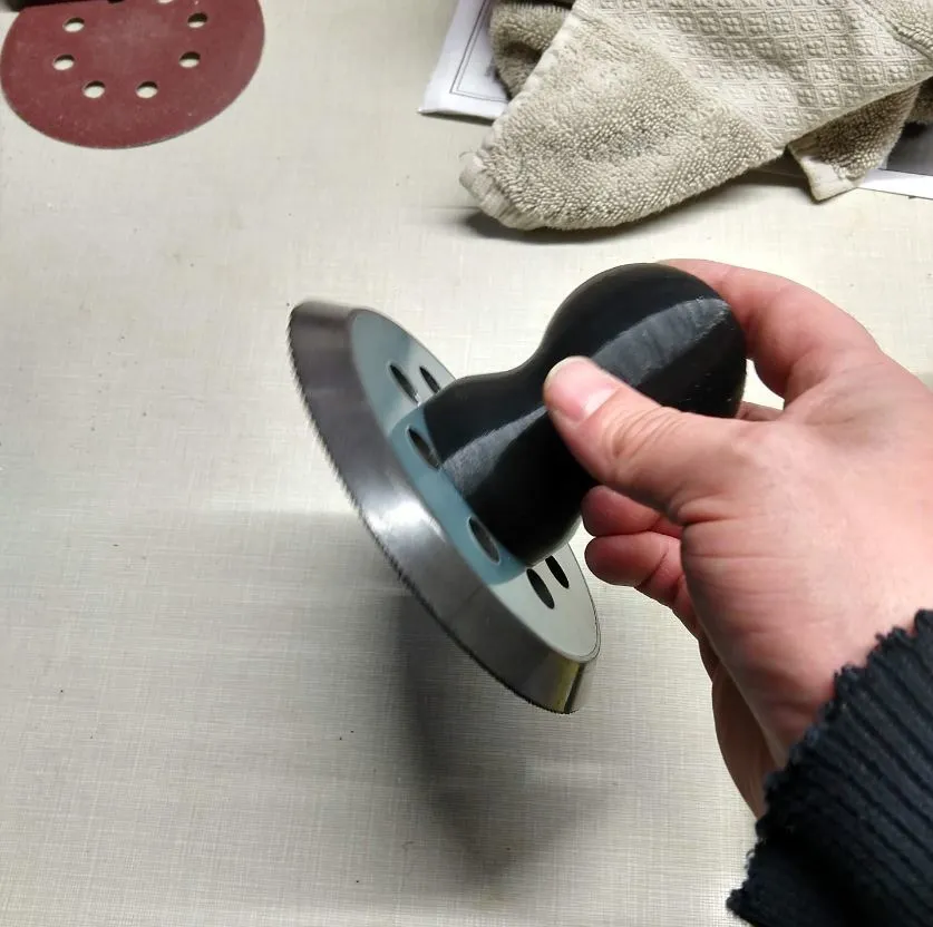 Tay cầm cho đế máy chà nhám orbital