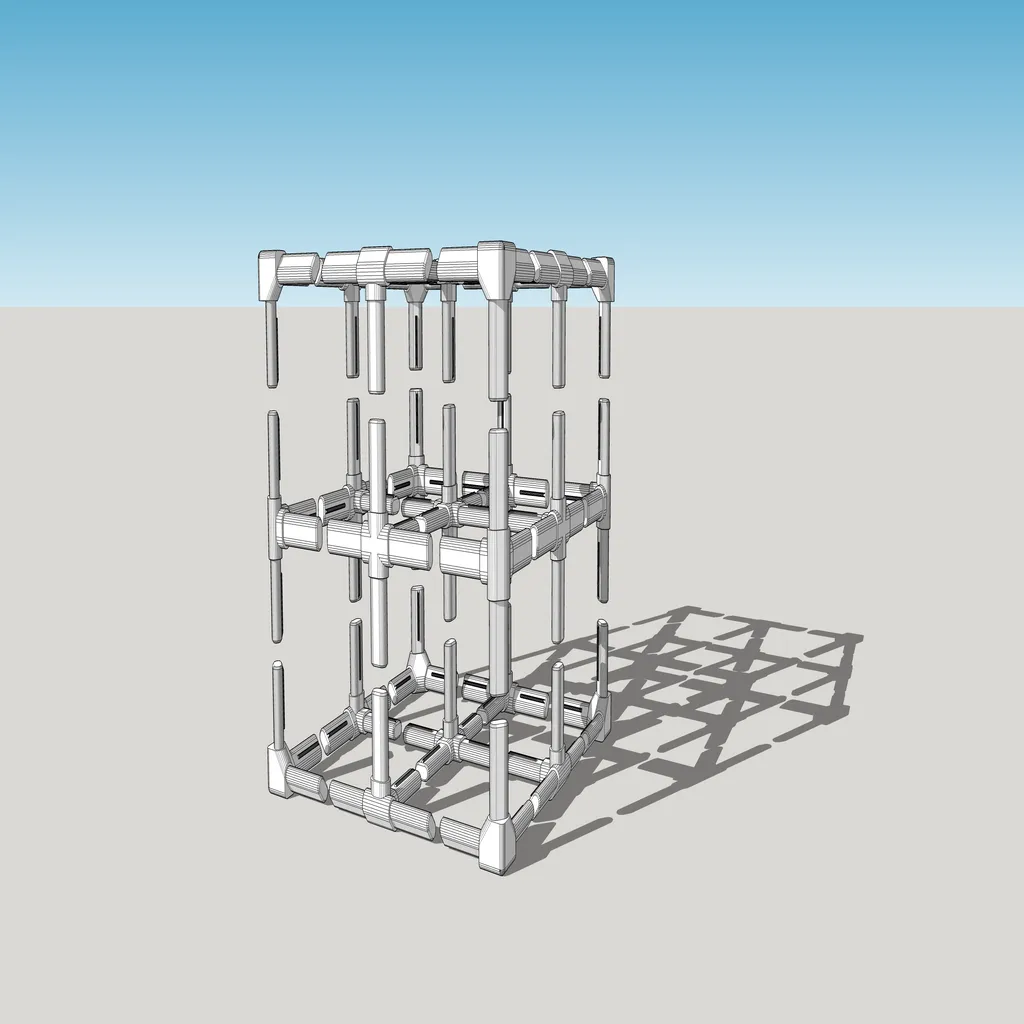 Cổng hình lục diện cho drone whoop