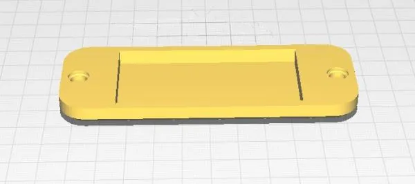 Nắp công tắc đèn phẳng từ tính 6x3 mm