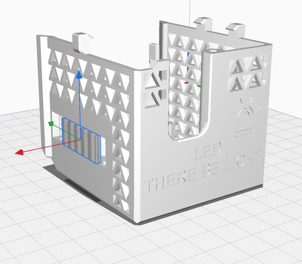 Nắp đầu nóng Ender 3 Neo với đèn LED chiếu sáng