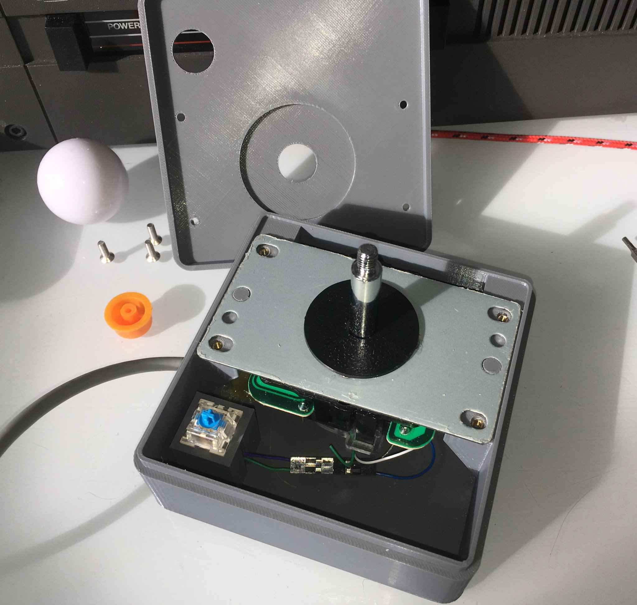 Vỏ joystick cho kết nối 9-pin DIN Atari/Commodore/Nabu