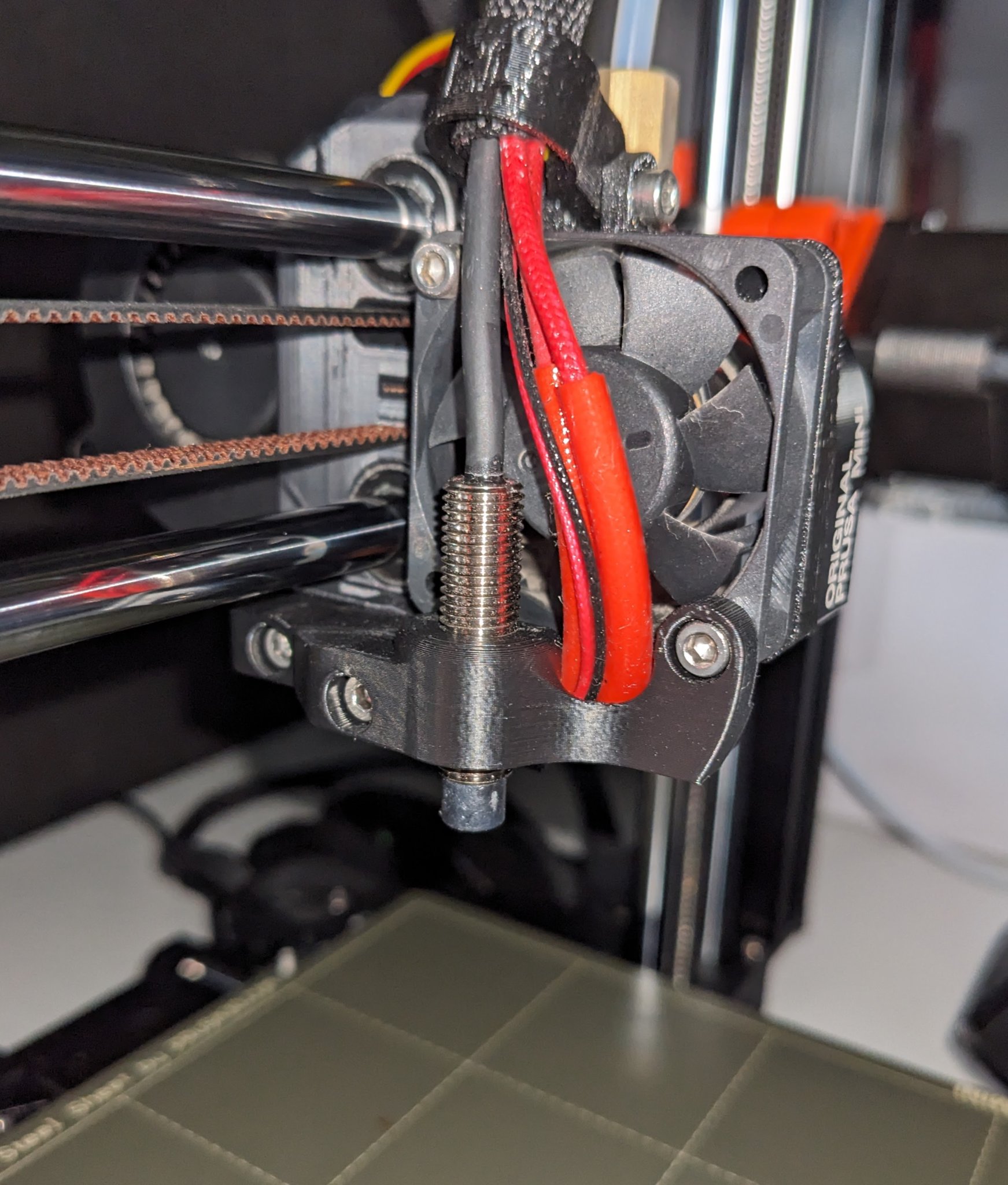 Giá đỡ MINDA tối ưu cho Prusa Mini giúp giảm căng thẳng dây dẫn