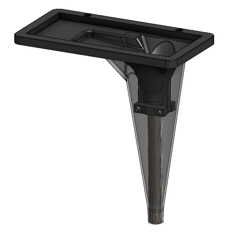 Bầu nước Gaggia Classic với ống mở rộng không gian