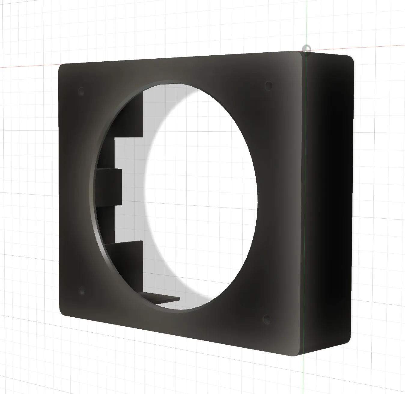Bộ chuyển đổi quạt 80mm cho vỏ Akasa Turing NUC