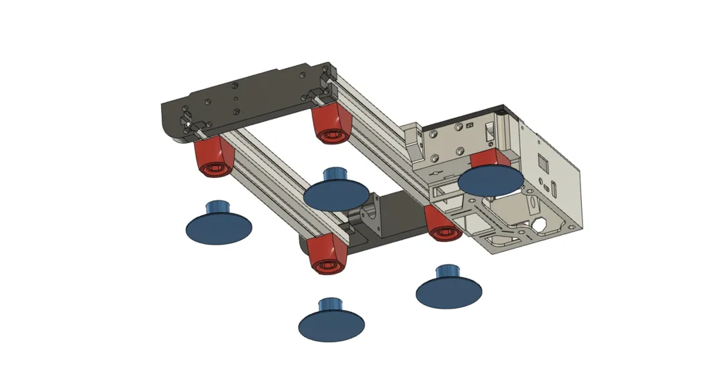 Chân đế điều chỉnh cho máy in 3D Fysect Mini V2