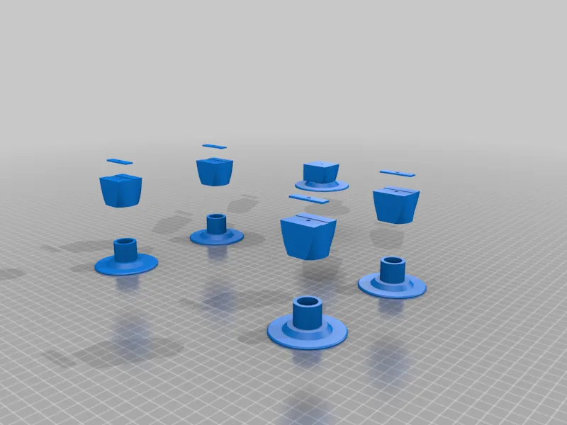 Chân đế điều chỉnh cho máy in 3D Fysect Mini V2