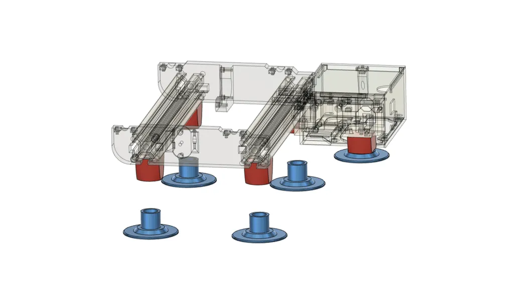 Chân đế điều chỉnh cho máy in 3D Fysect Mini V2