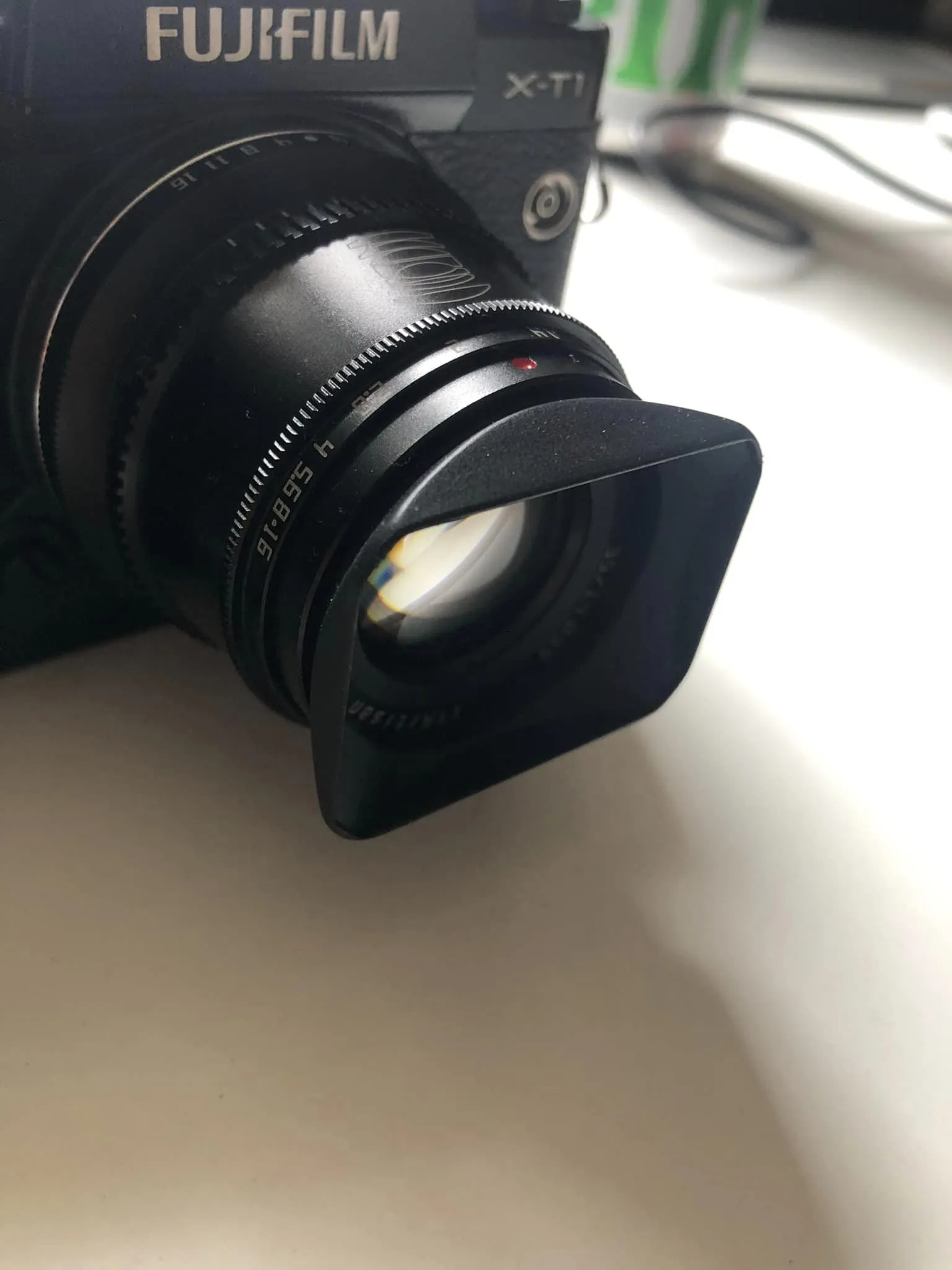 Nắp ống kính phong cách Leica cho Fujifilm và Canon