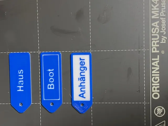 Móc khóa tùy chỉnh hai màu với thiết kế đa dạng