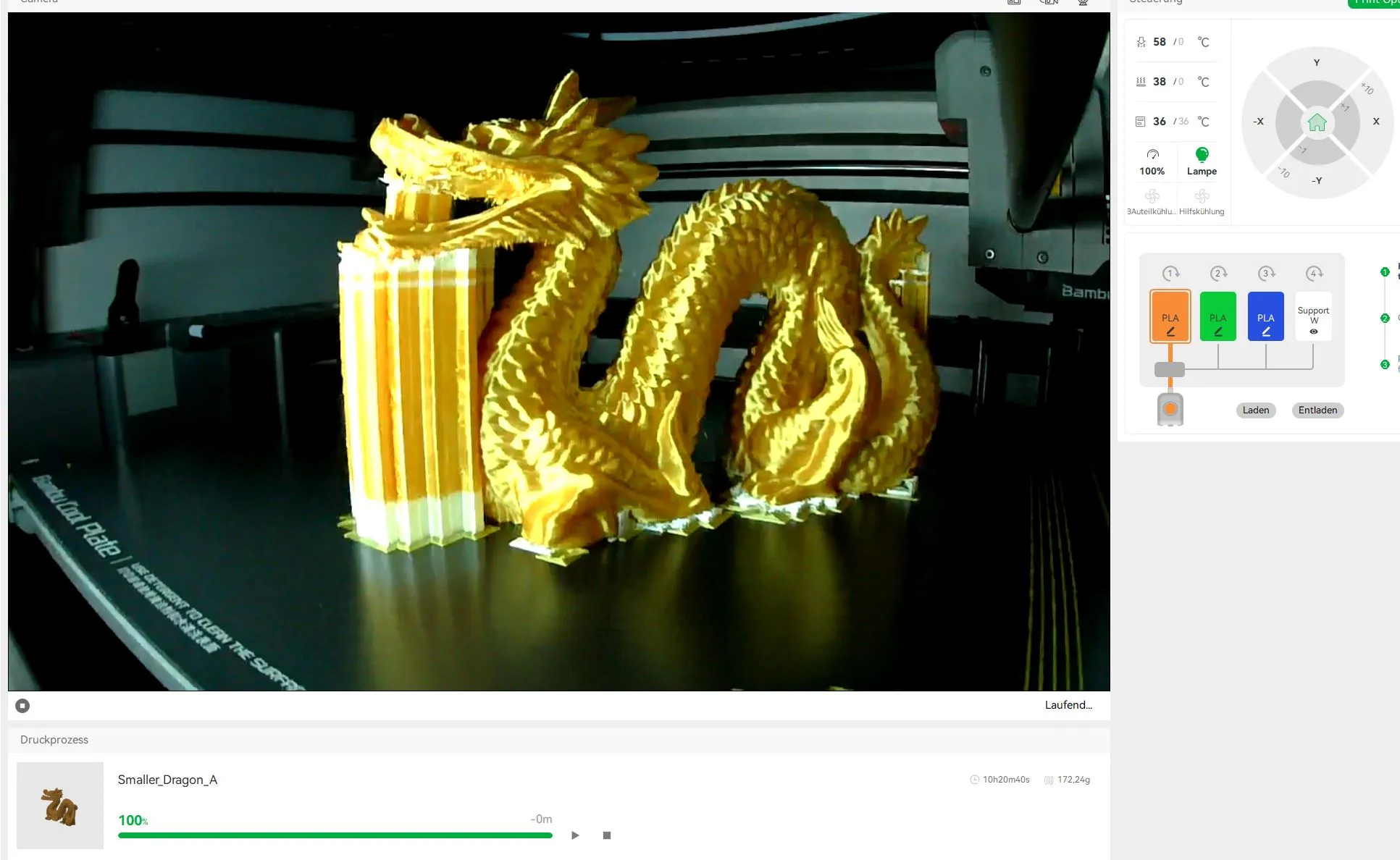 Rồng vàng Trung Quốc mang lại may mắn và tài lộc