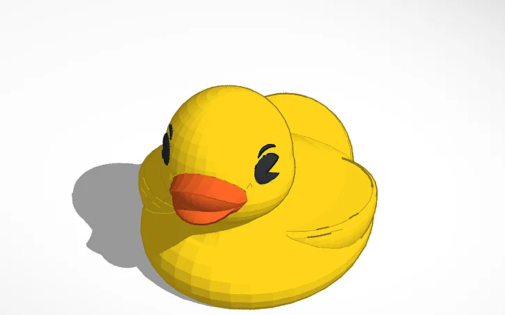 Vịt dễ thương nhỏ xinh để in 3D